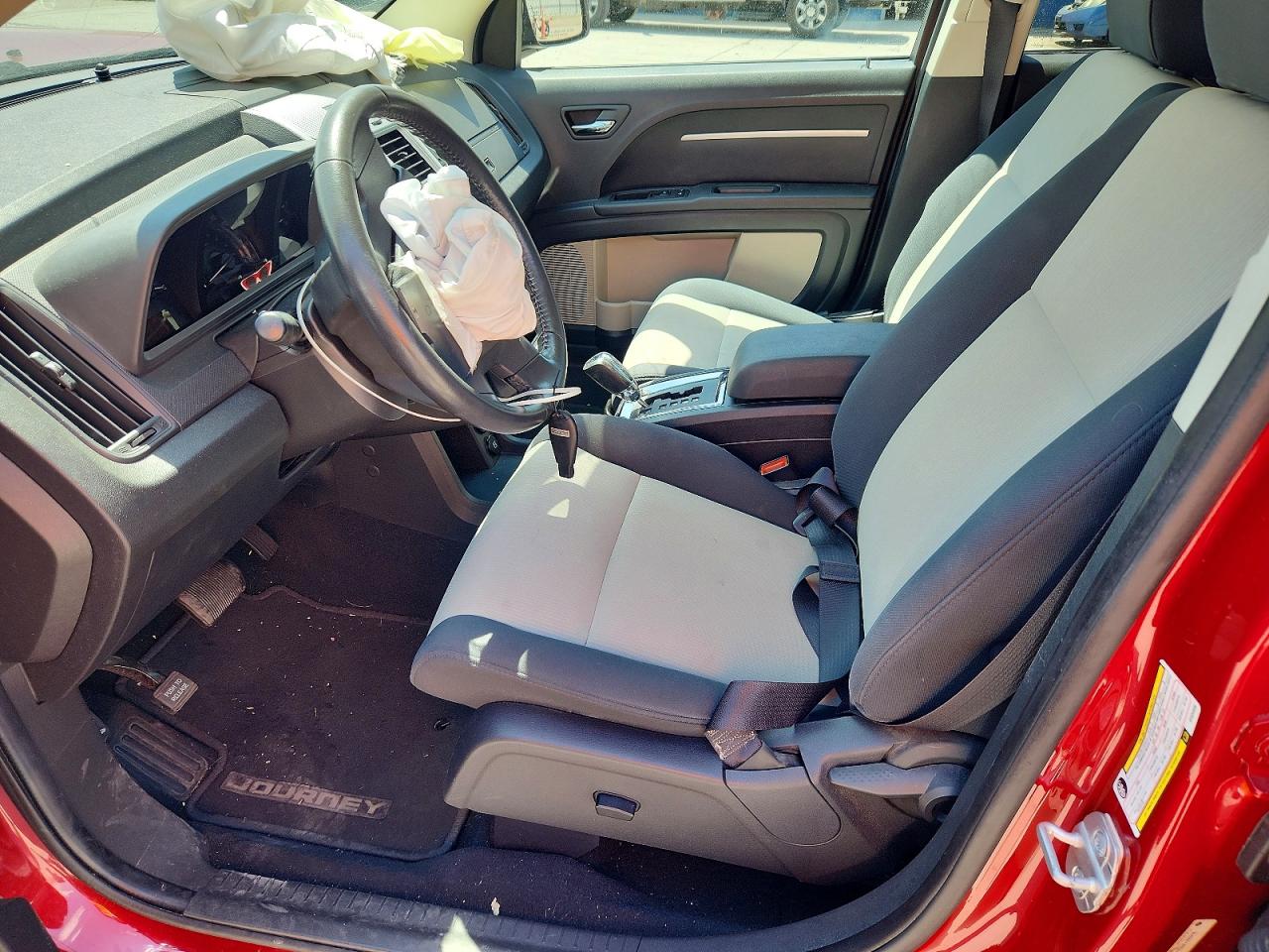 2009 Dodge Journey Sxt Red vin: 3D4GG57V89T534505
