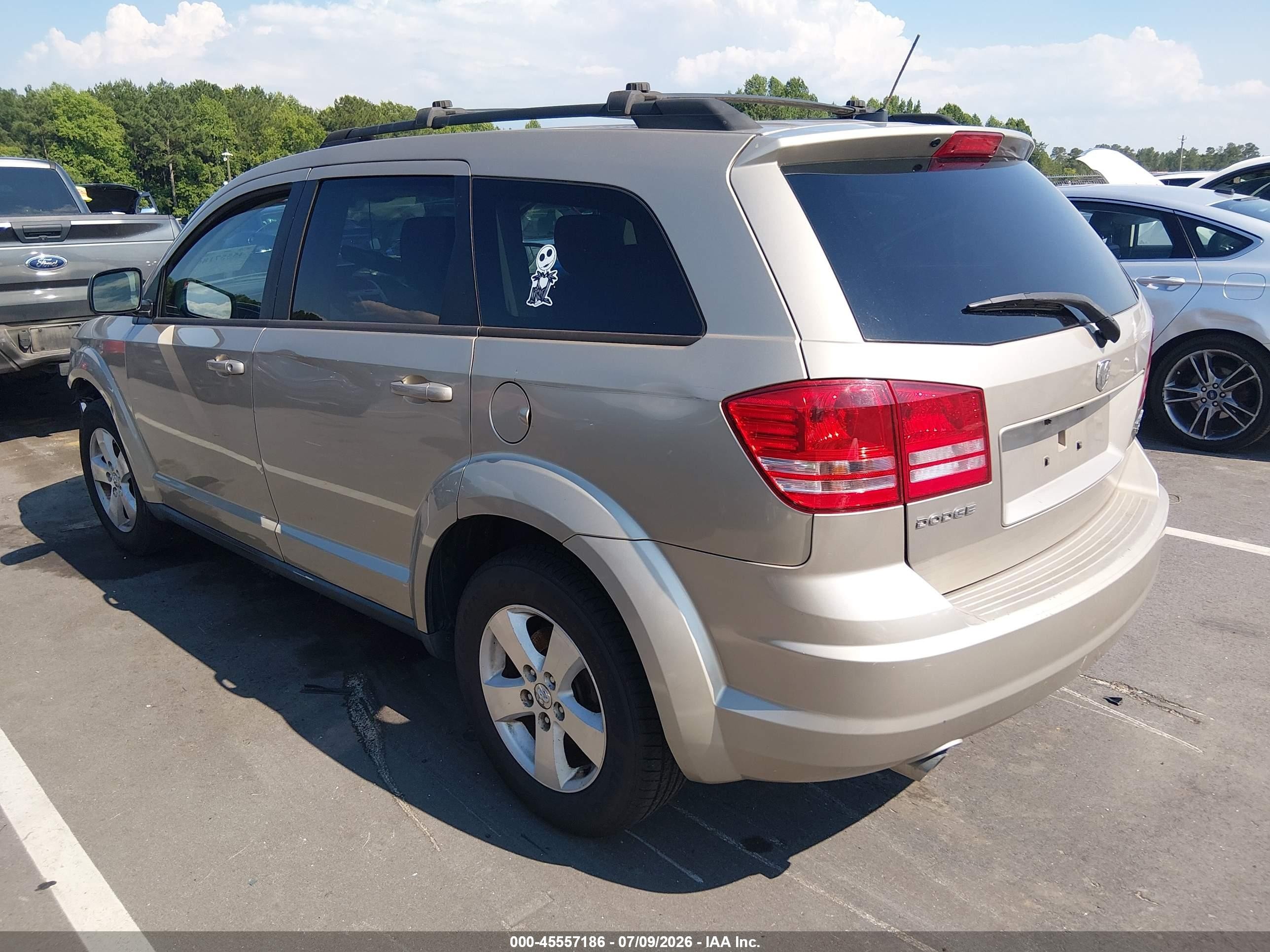 2009 Dodge Journey Sxt Beige vin: 3D4GG57V89T610403
