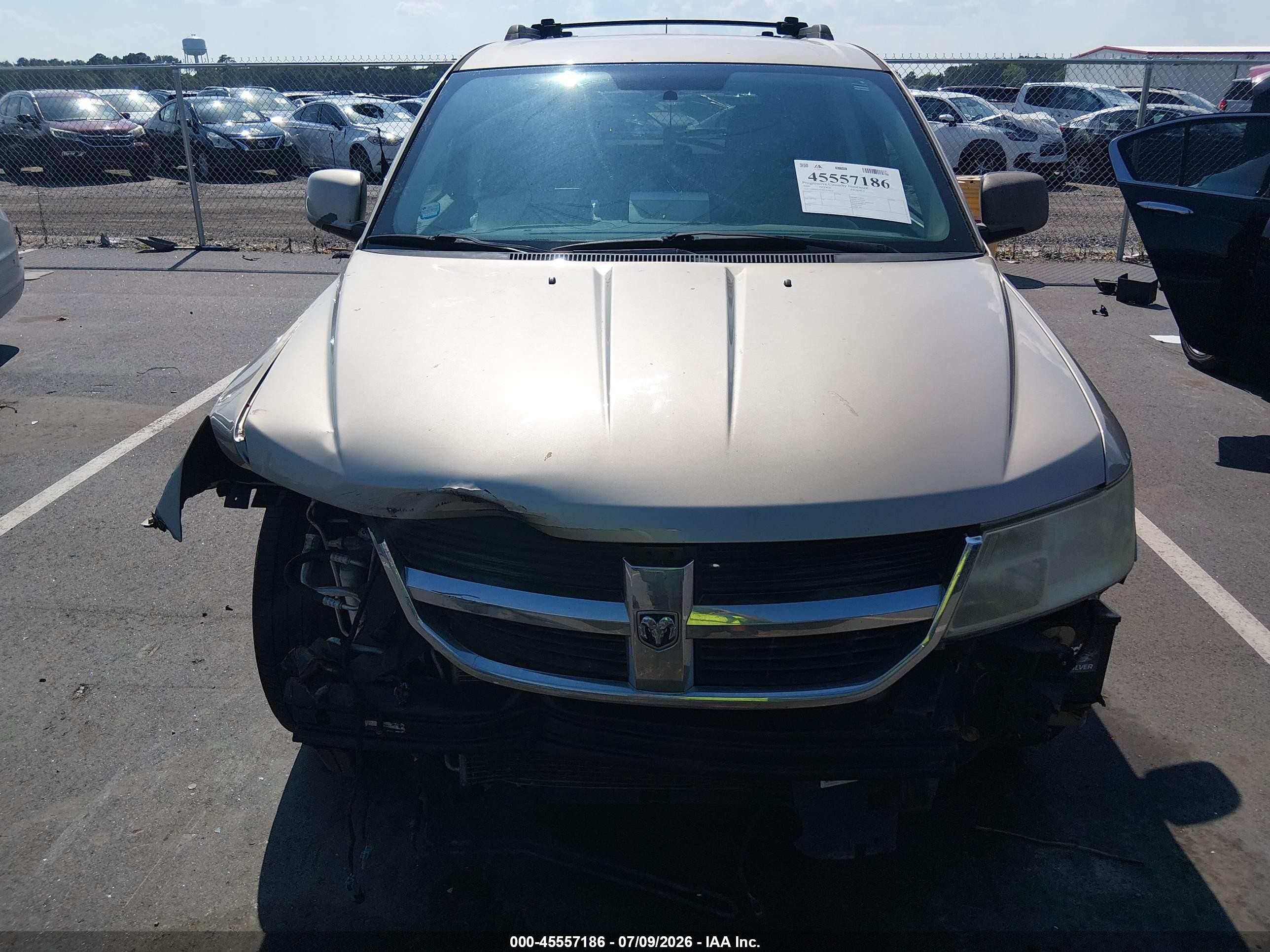 2009 Dodge Journey Sxt Beige vin: 3D4GG57V89T610403