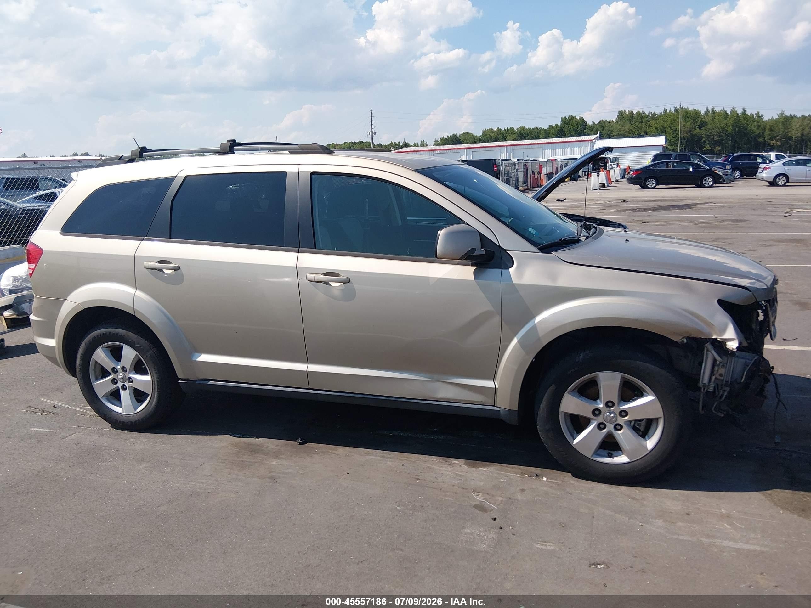 2009 Dodge Journey Sxt Beige vin: 3D4GG57V89T610403