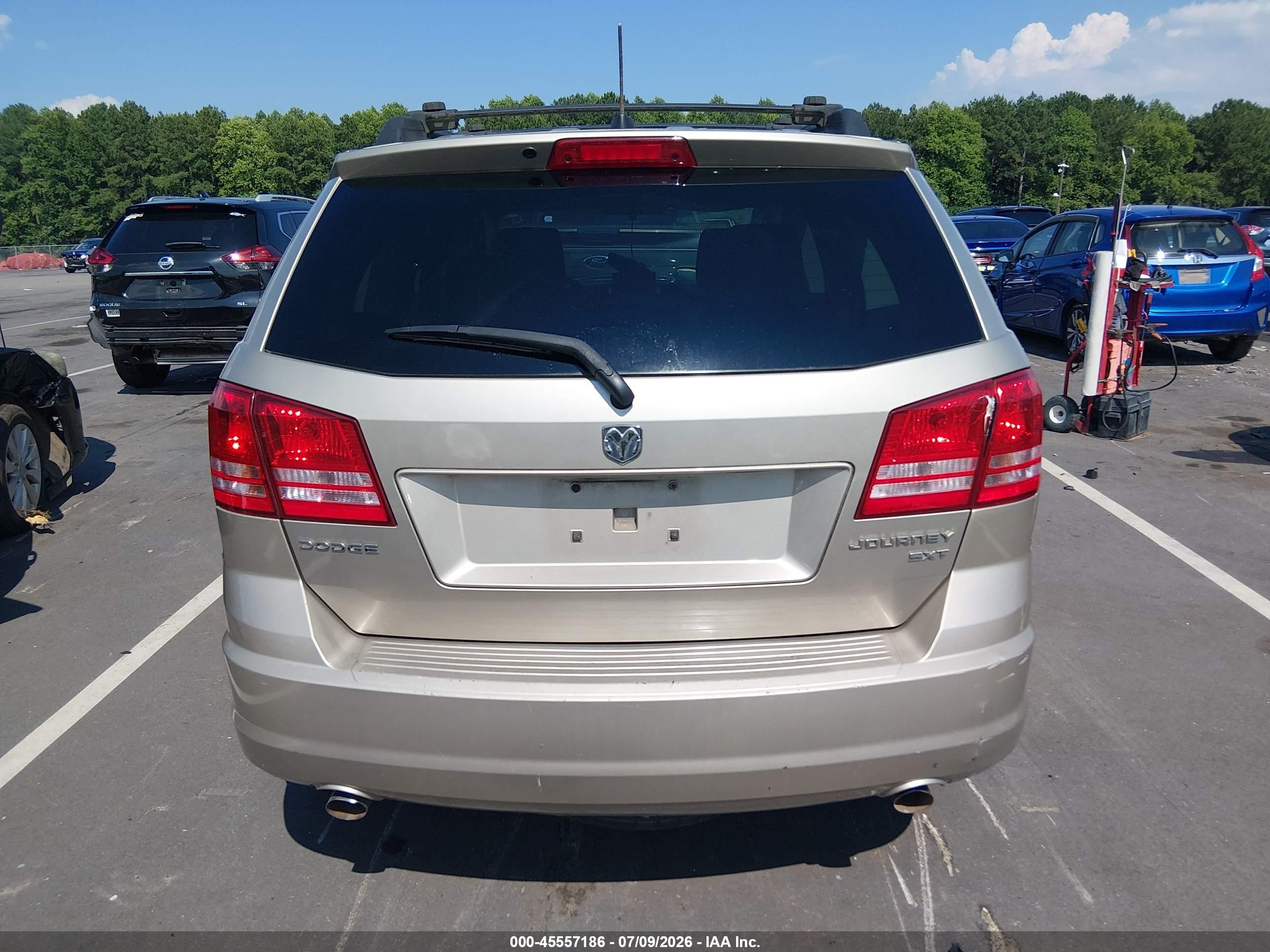 2009 Dodge Journey Sxt Beige vin: 3D4GG57V89T610403