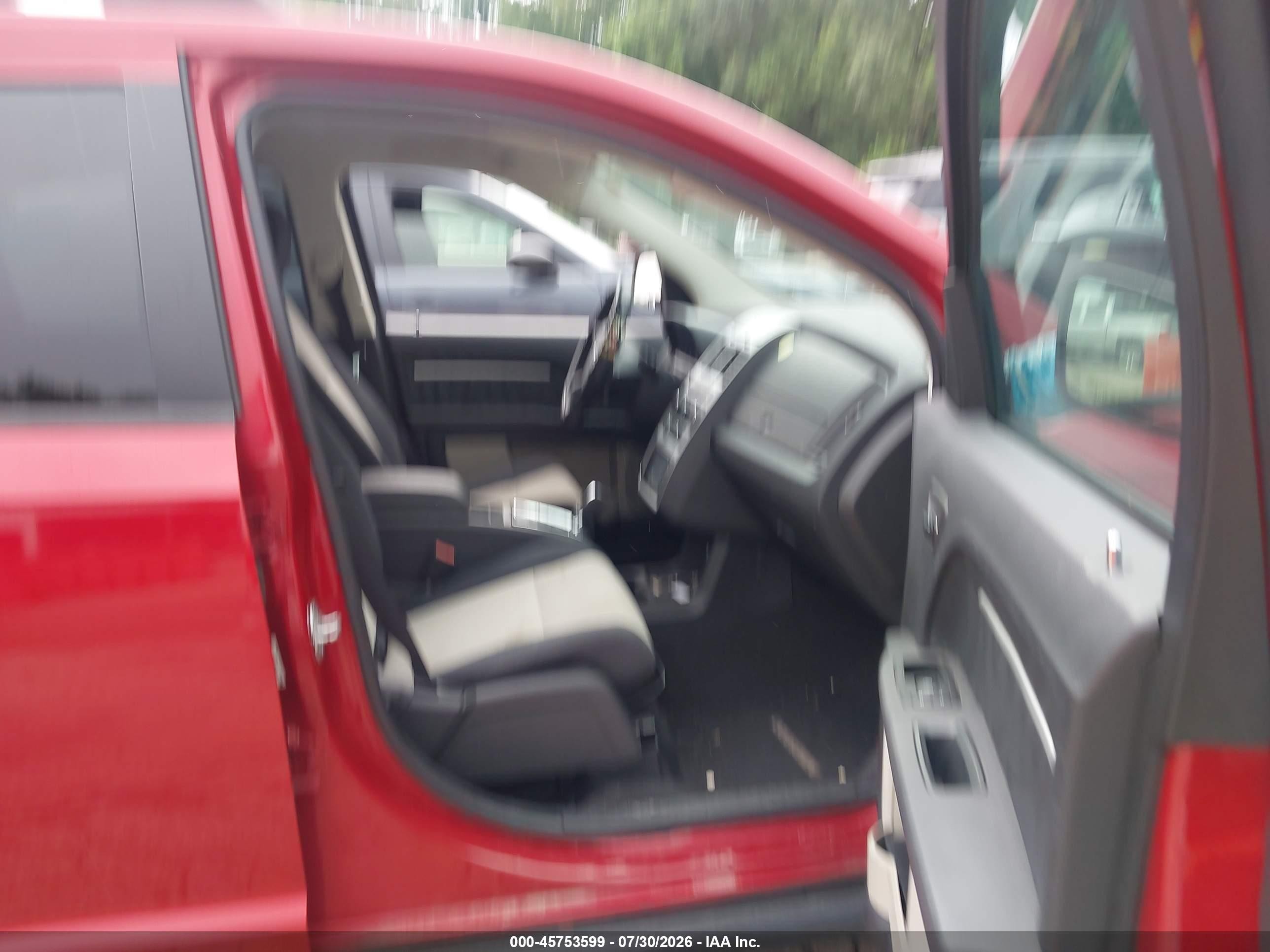 2009 Dodge Journey Sxt Red vin: 3D4GG57V99T152208