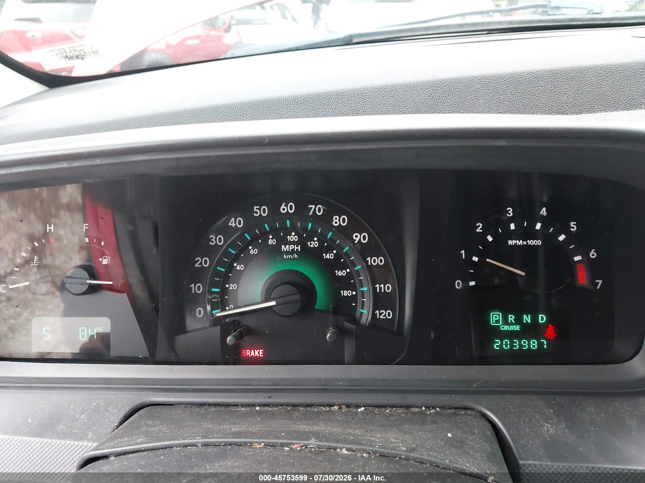 2009 Dodge Journey Sxt Red vin: 3D4GG57V99T152208