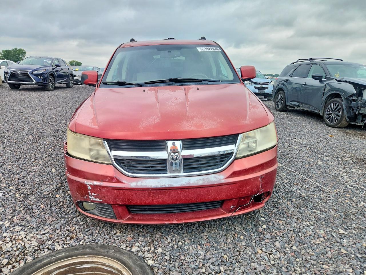 2009 Dodge Journey R/t Red vin: 3D4GG67V39T142733
