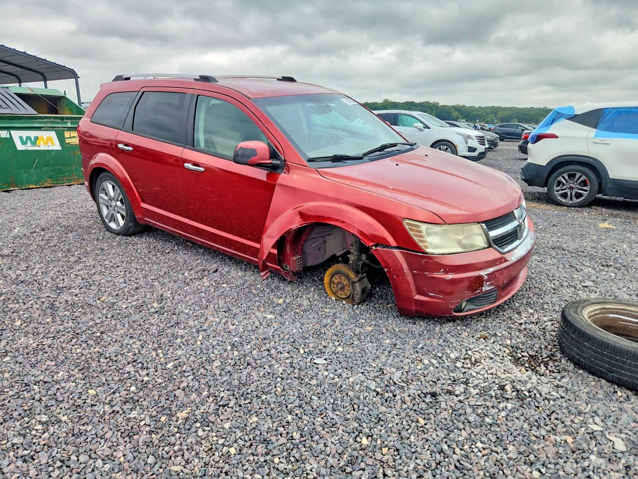 2009 Dodge Journey R/t Red vin: 3D4GG67V39T142733