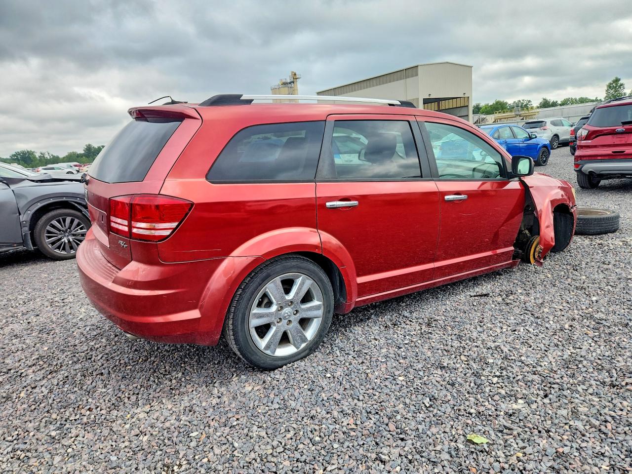 2009 Dodge Journey R/t Red vin: 3D4GG67V39T142733