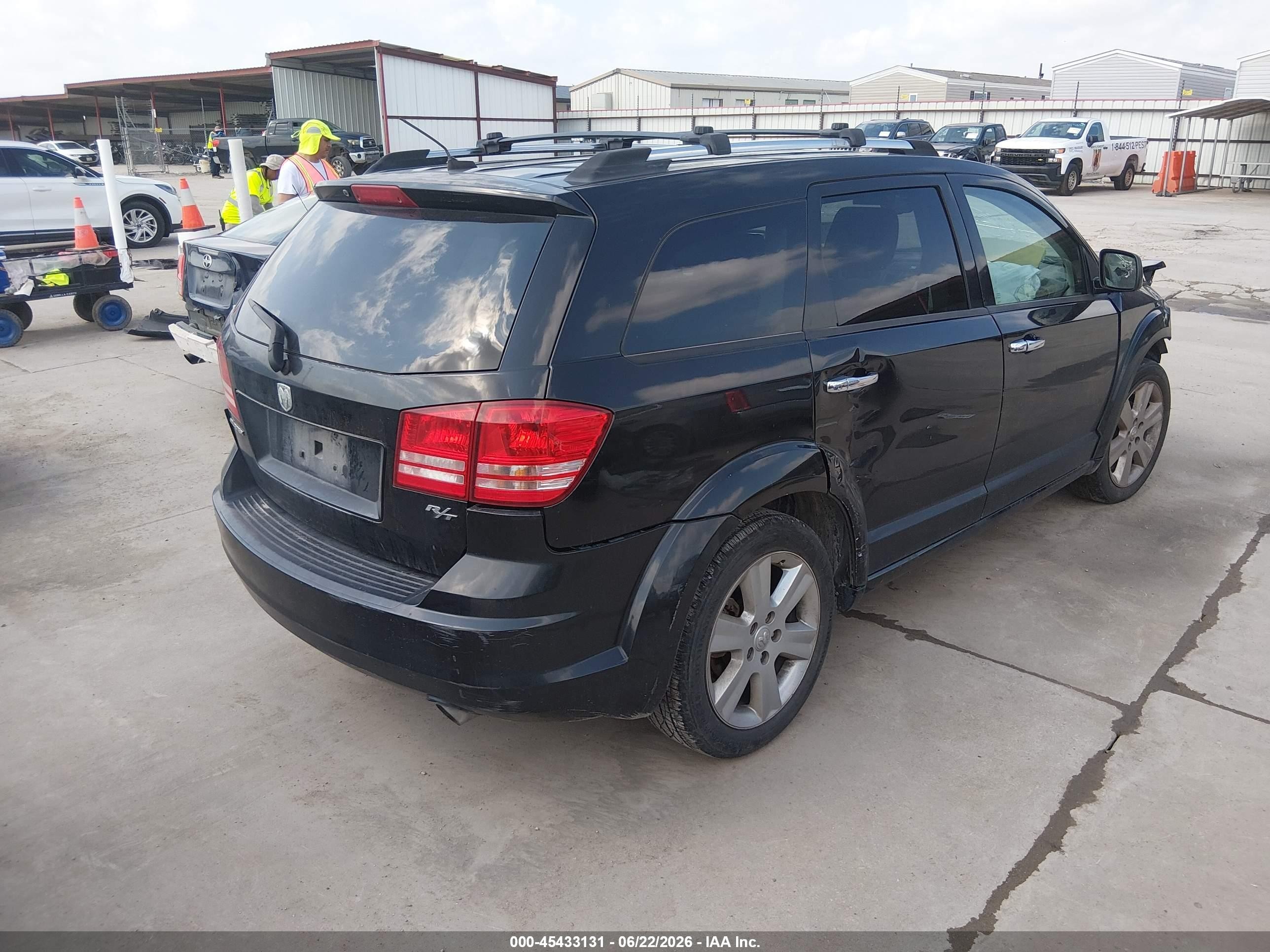 2009 Dodge Journey R/t Black vin: 3D4GG67VX9T192707