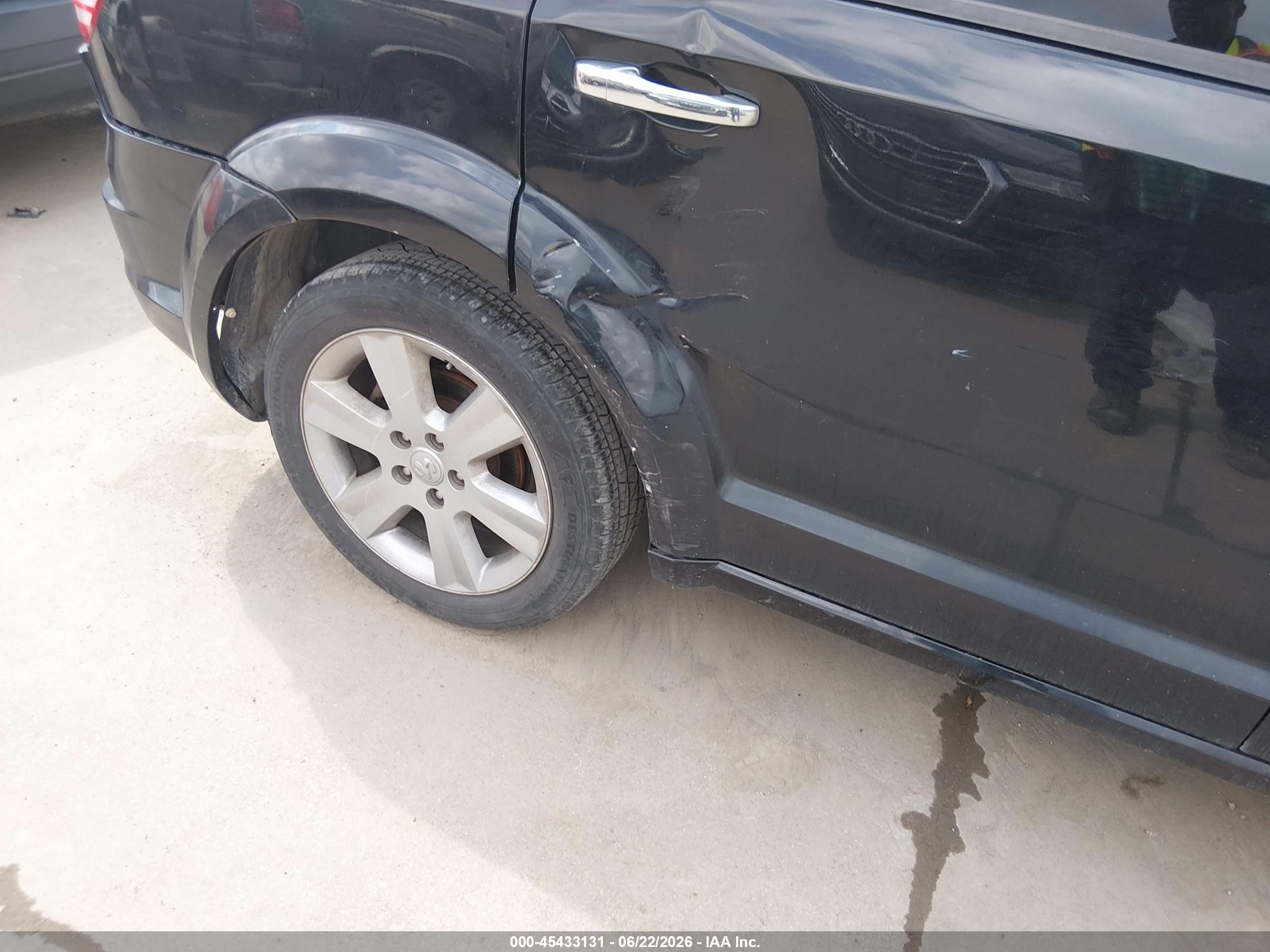 2009 Dodge Journey R/t Black vin: 3D4GG67VX9T192707