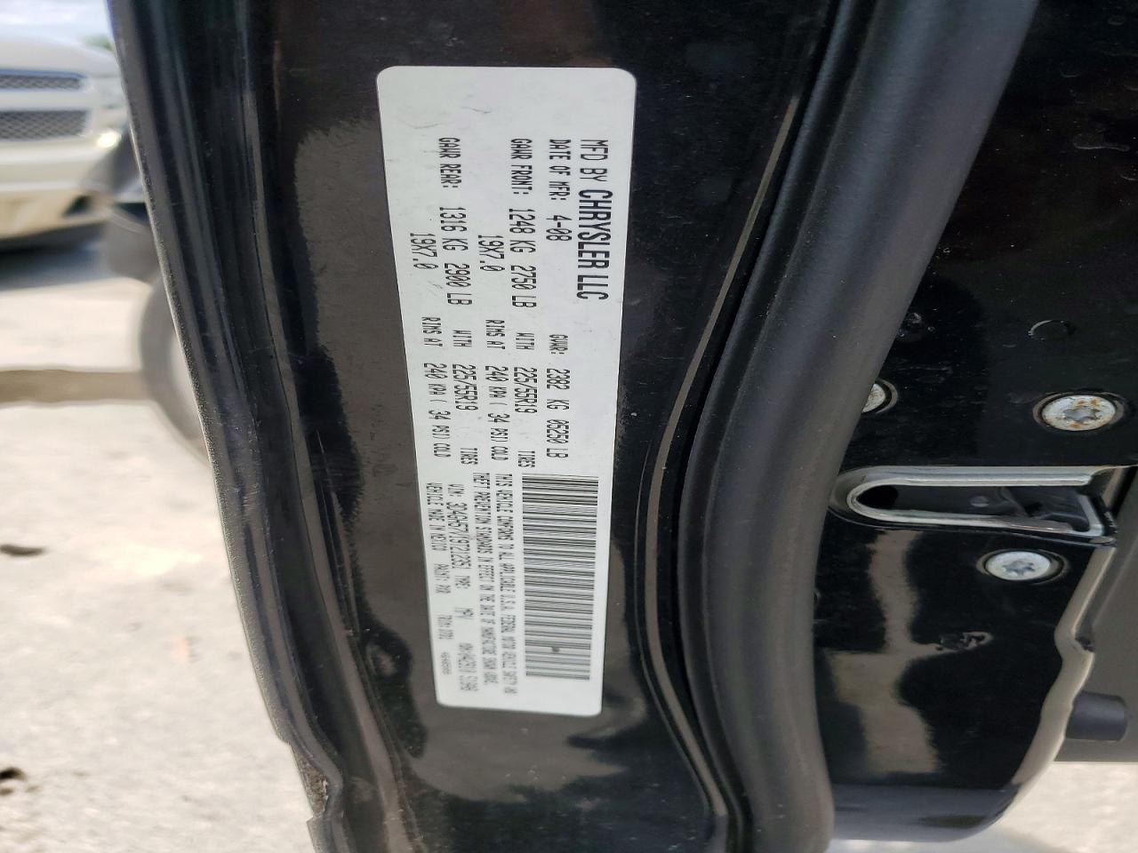 2009 Dodge Journey Sxt Black vin: 3D4GH57V19T212351