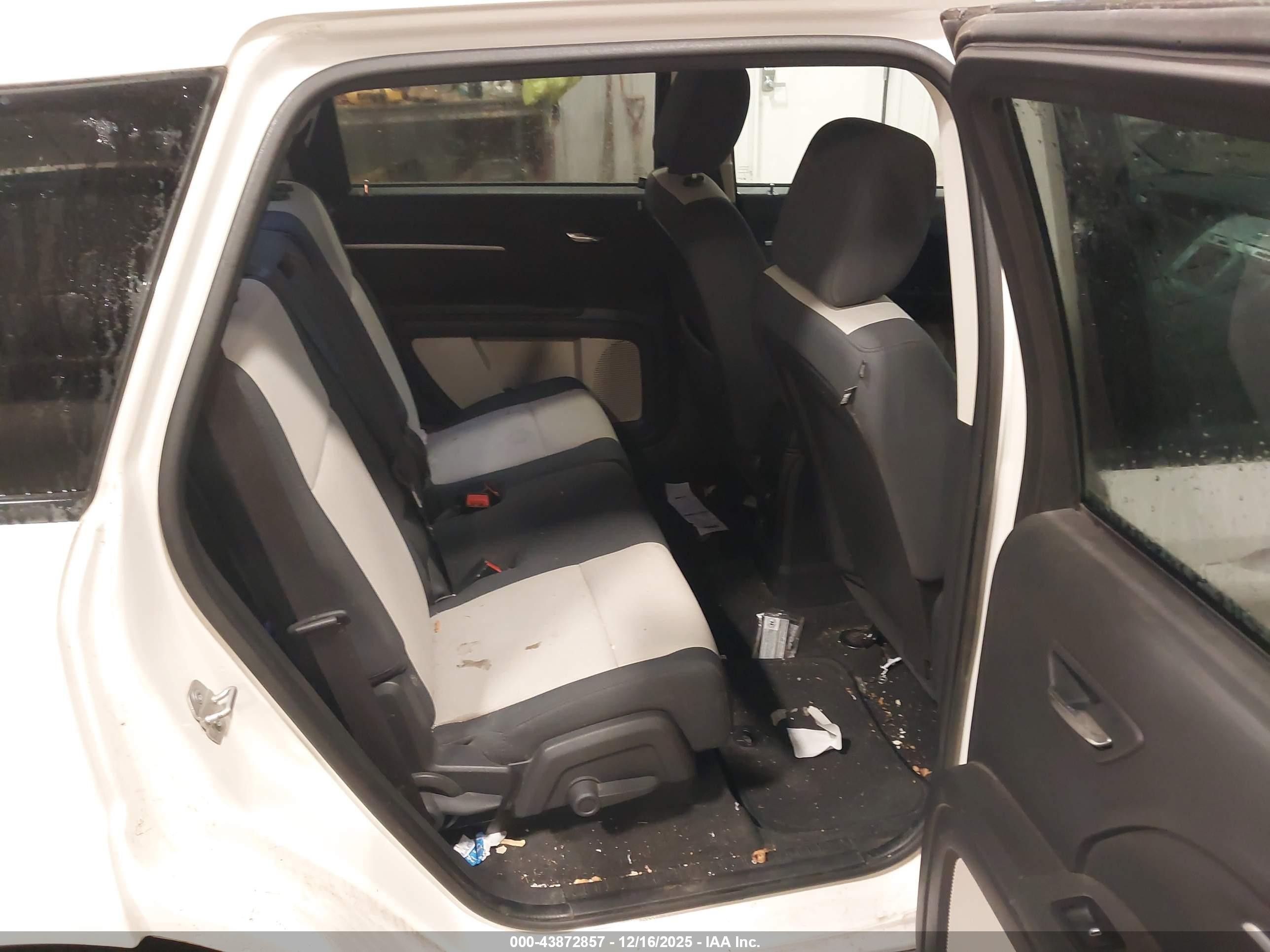 2009 Dodge Journey Sxt White vin: 3D4GH57V19T577001