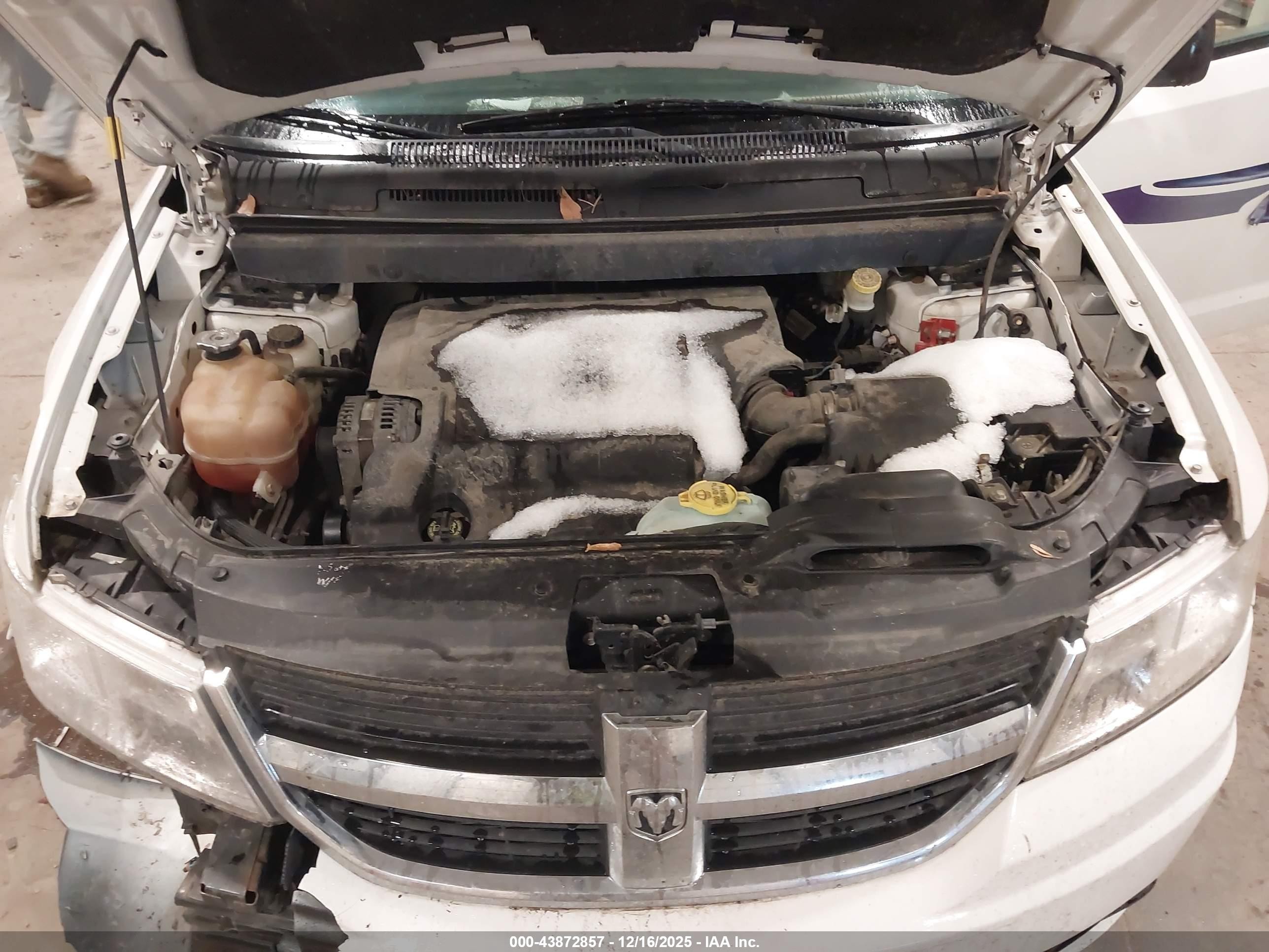 2009 Dodge Journey Sxt White vin: 3D4GH57V19T577001