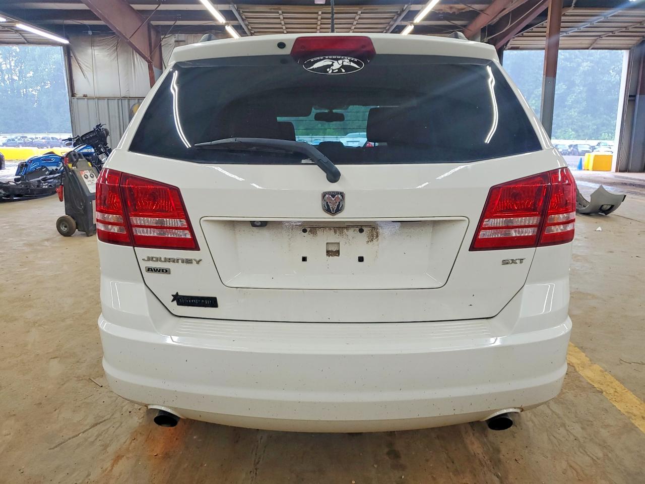 2009 Dodge Journey Sxt Белый vin: 3D4GH57V49T146894