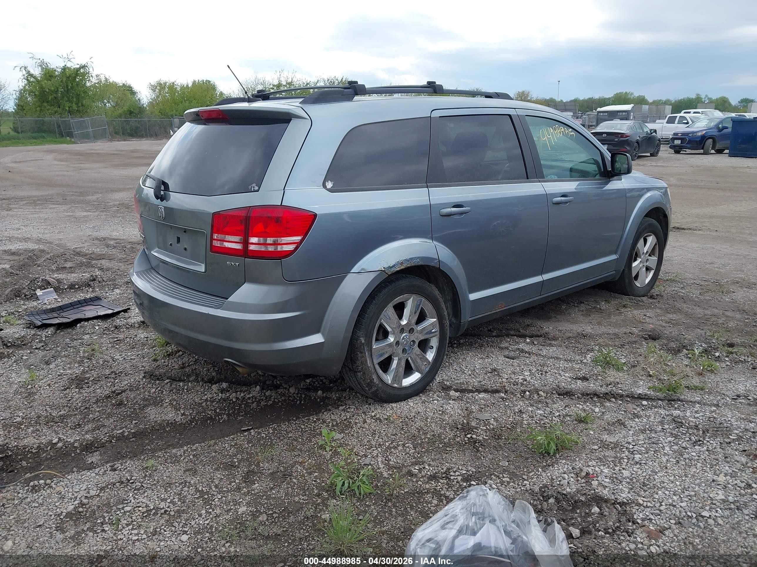 2009 Dodge Journey Sxt Blue vin: 3D4GH57V69T176897