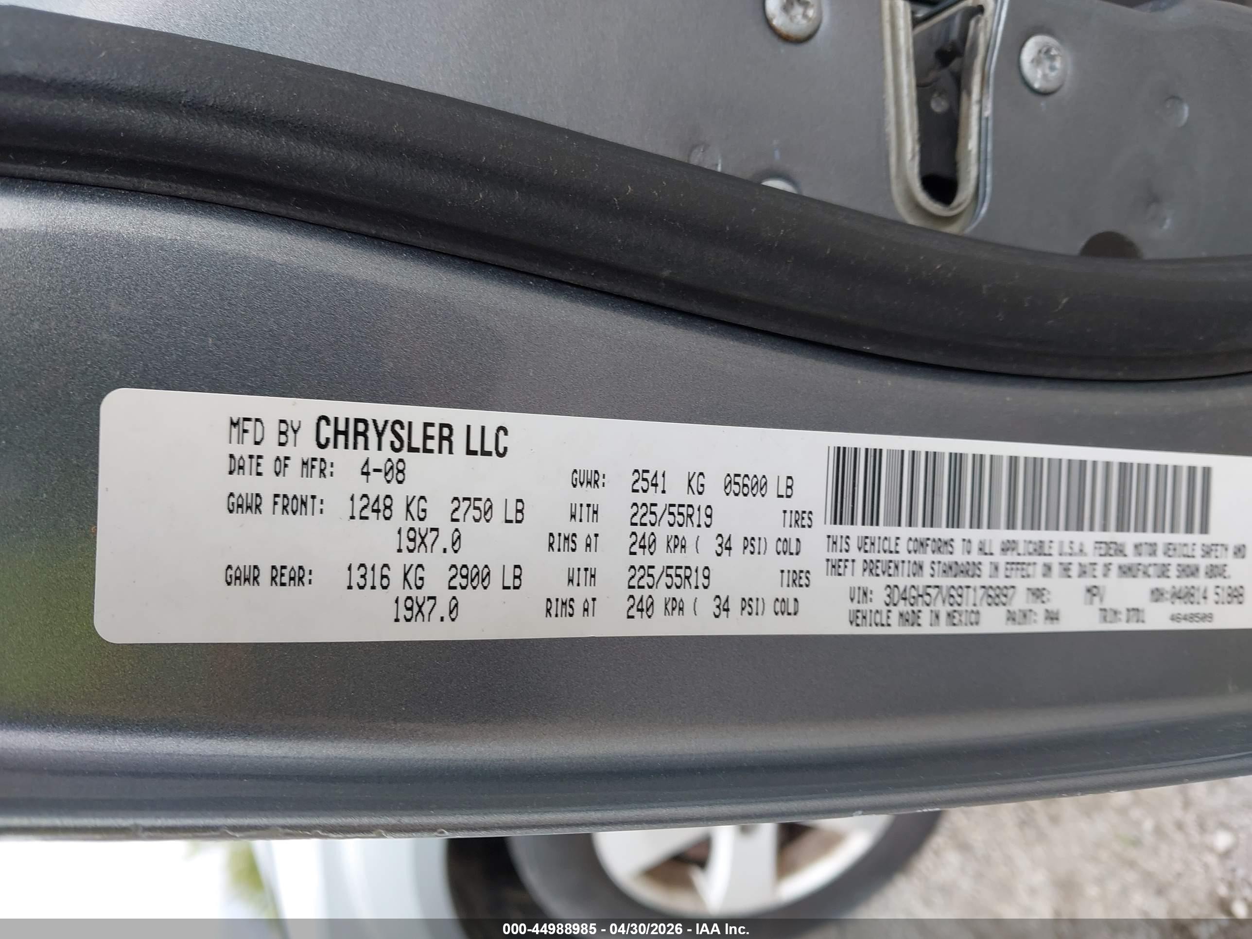 2009 Dodge Journey Sxt Blue vin: 3D4GH57V69T176897