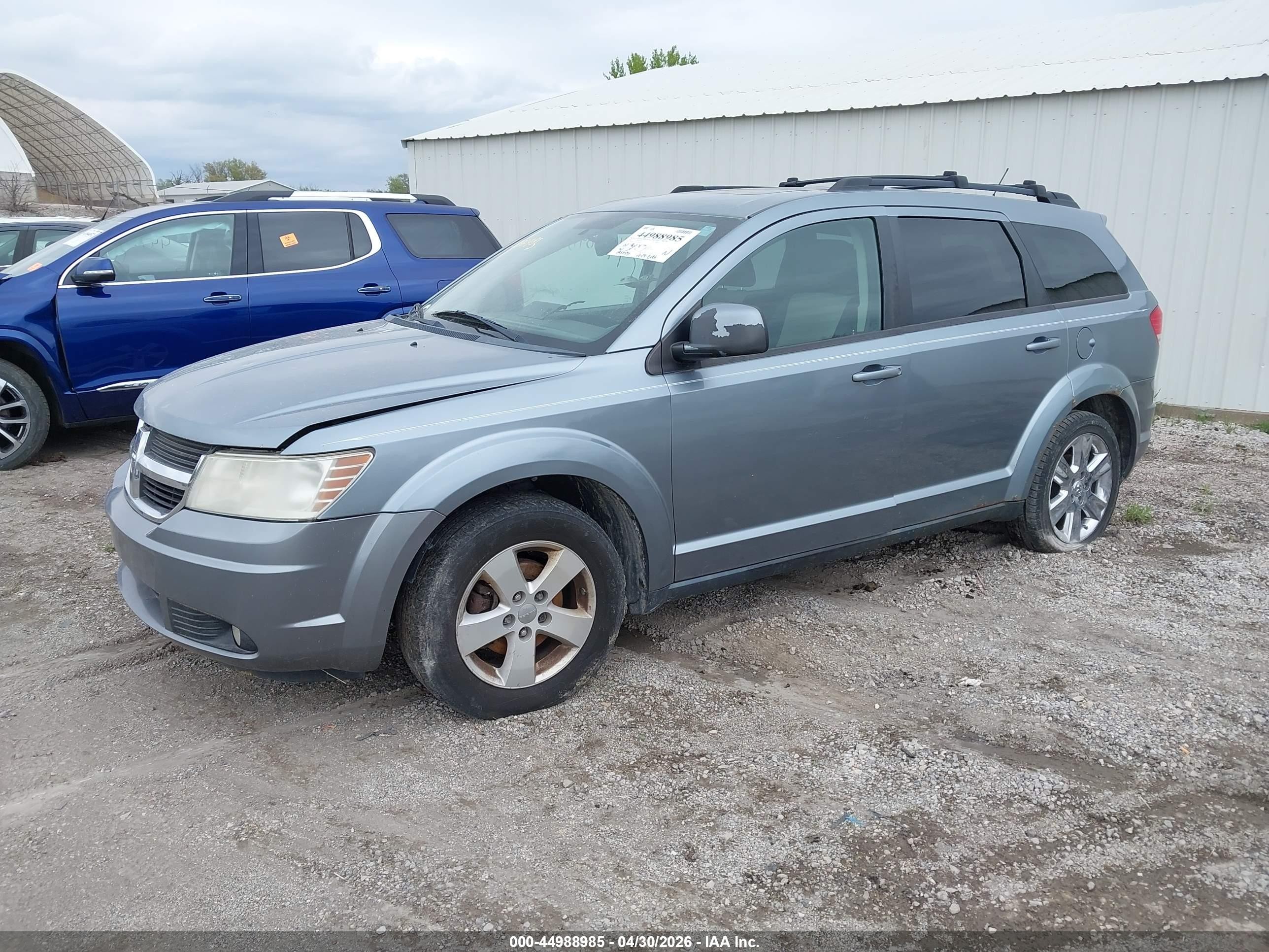 2009 Dodge Journey Sxt Blue vin: 3D4GH57V69T176897