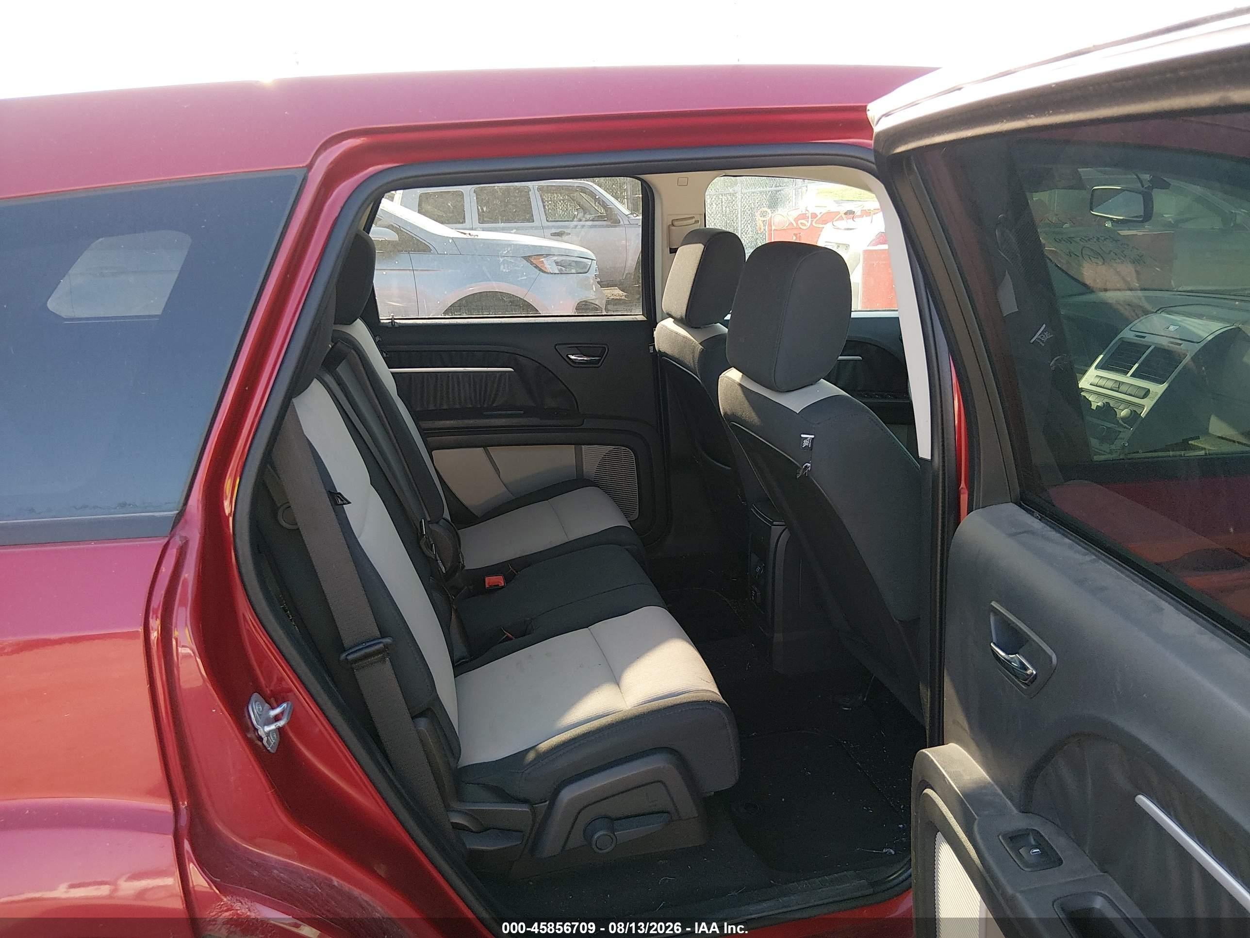 2009 Dodge Journey Sxt Red vin: 3D4GH57V69T583795