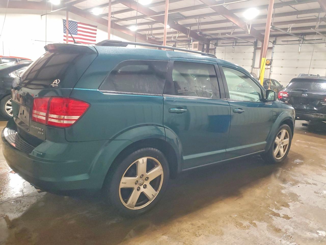 2009 Dodge Journey Sxt Green vin: 3D4GH57VX9T554364