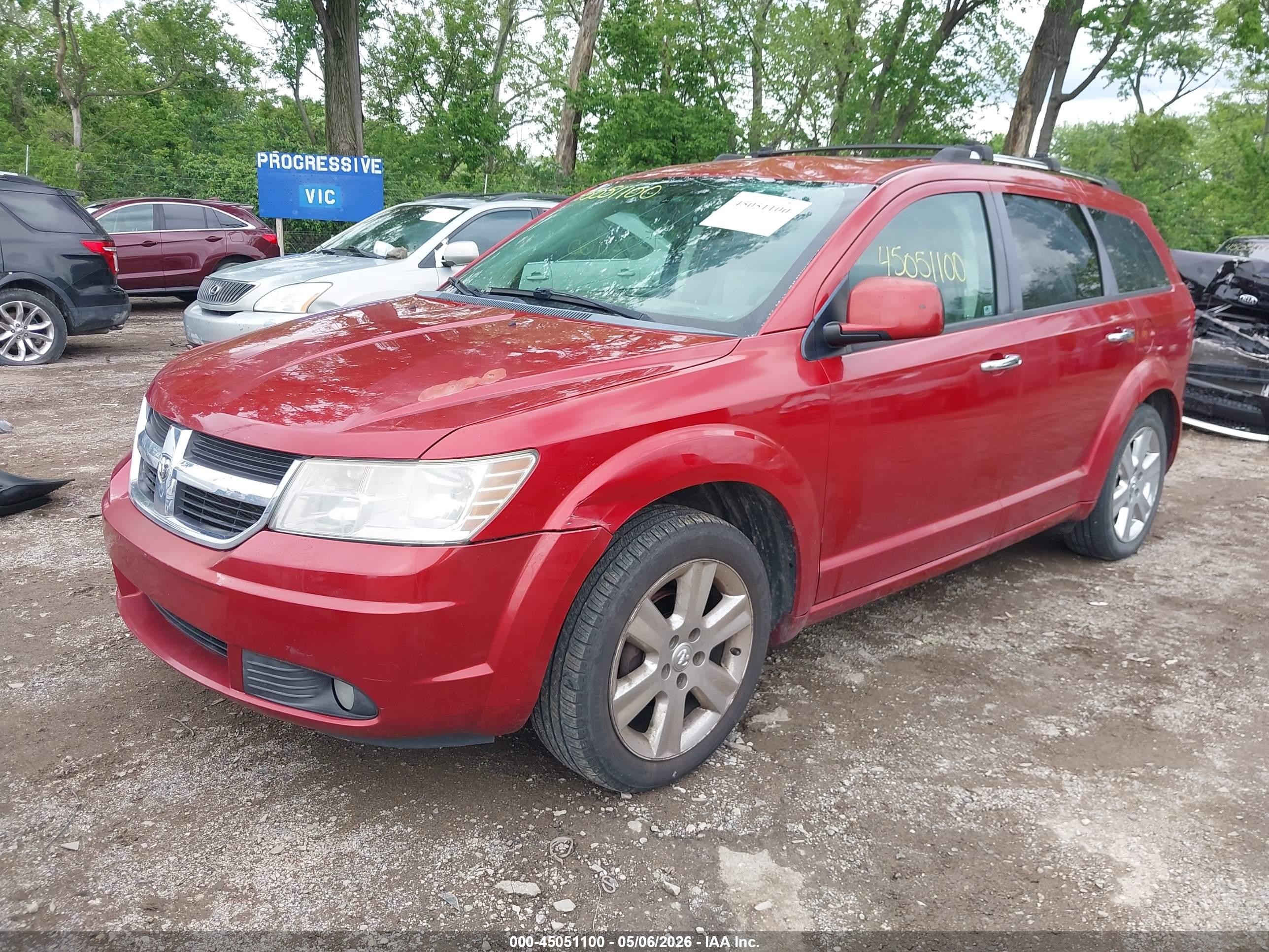2009 Dodge Journey R/t Red vin: 3D4GH67V59T183751