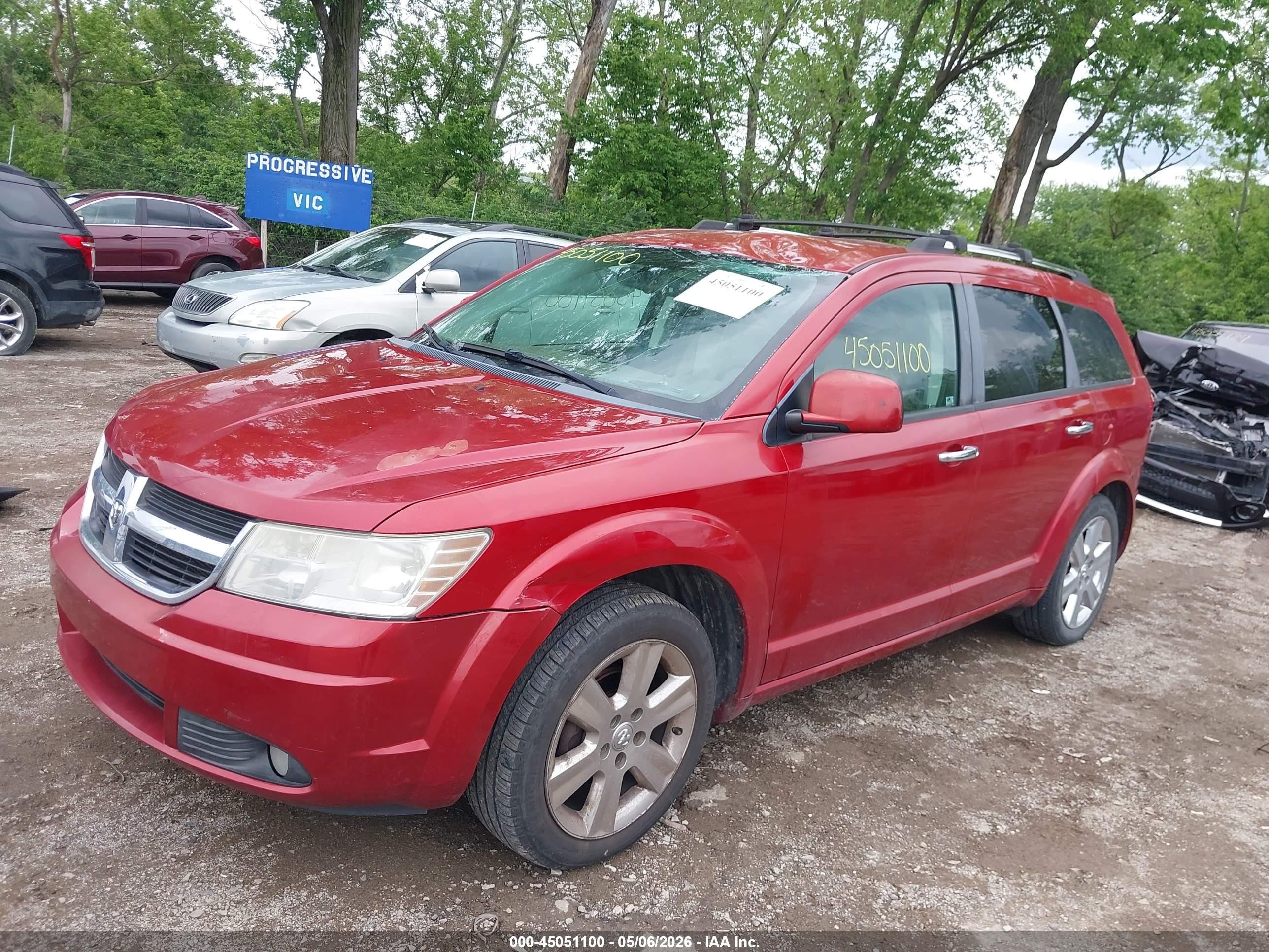 2009 Dodge Journey R/t Red vin: 3D4GH67V59T183751