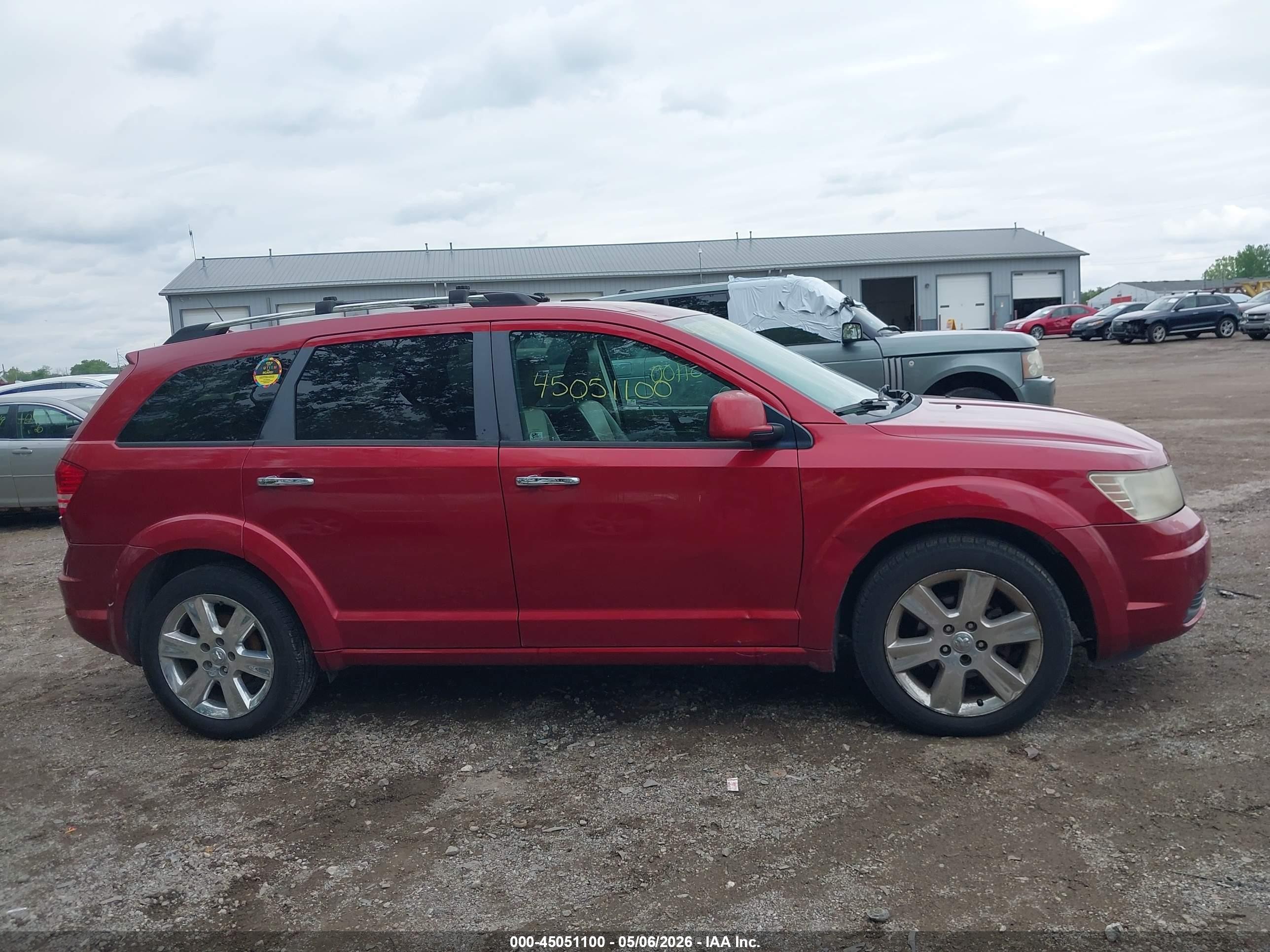 2009 Dodge Journey R/t Red vin: 3D4GH67V59T183751