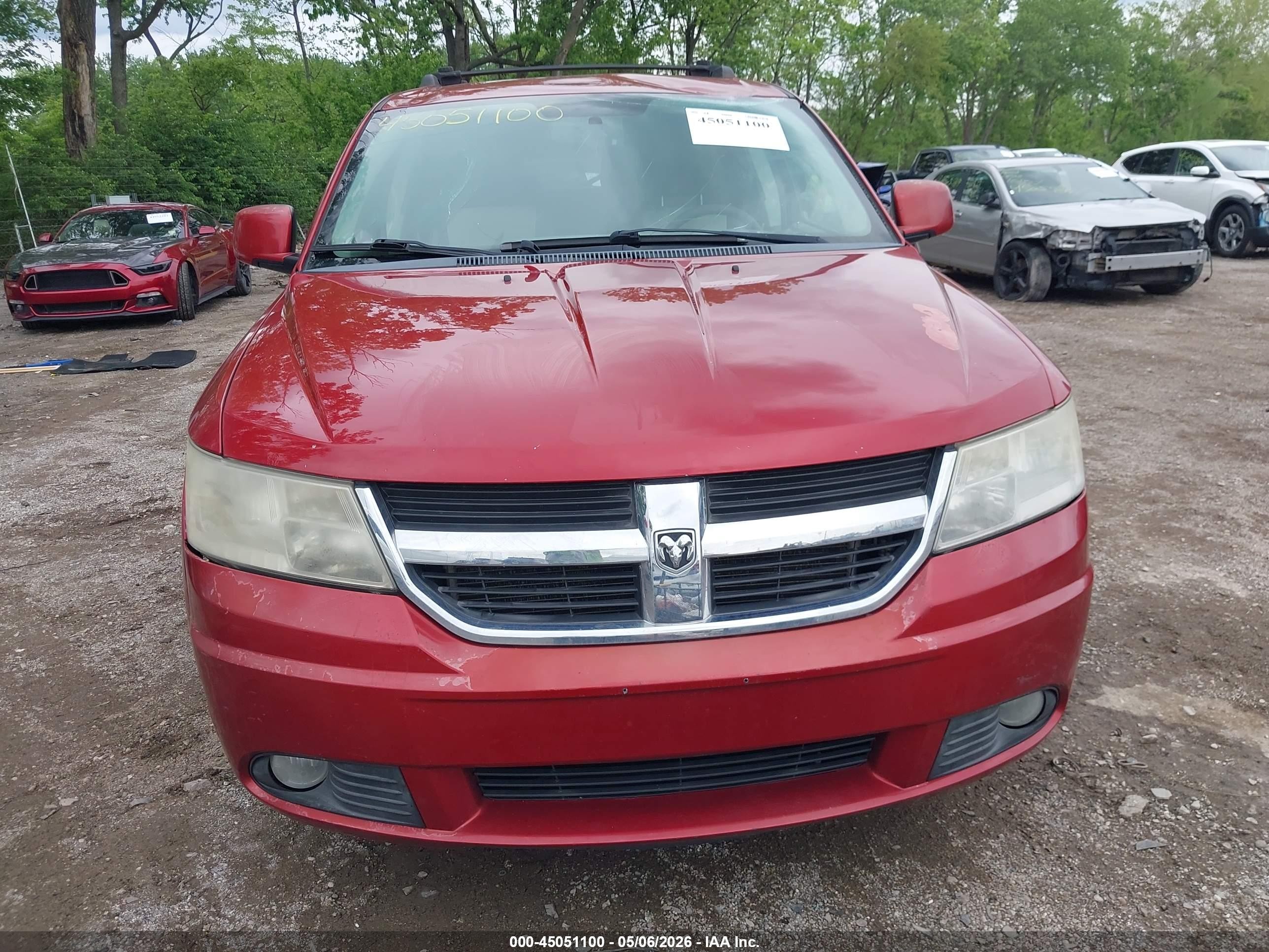 2009 Dodge Journey R/t Red vin: 3D4GH67V59T183751