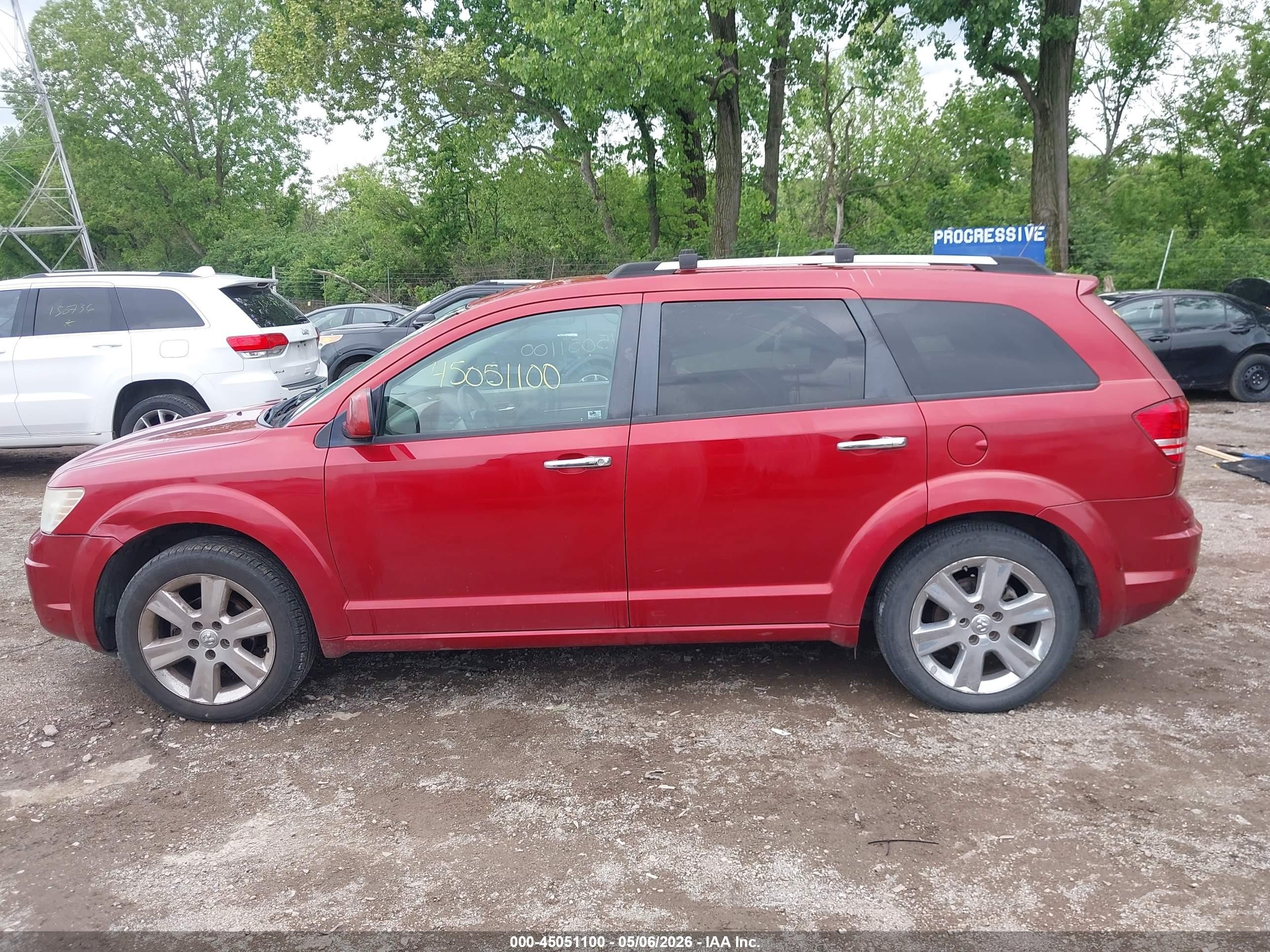 2009 Dodge Journey R/t Red vin: 3D4GH67V59T183751