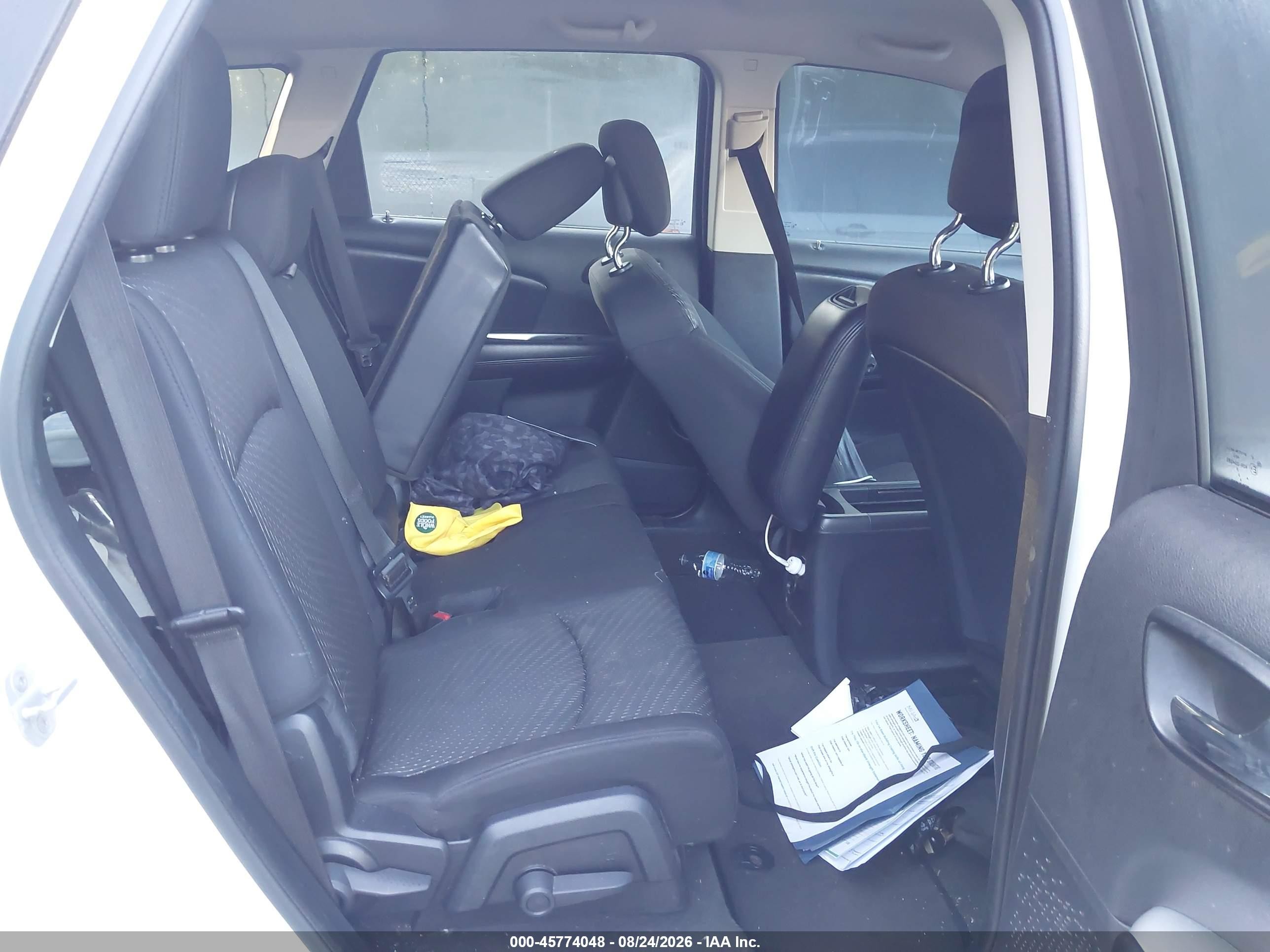 2011 Dodge Journey Mainstreet White vin: 3D4PG1FG0BT501693