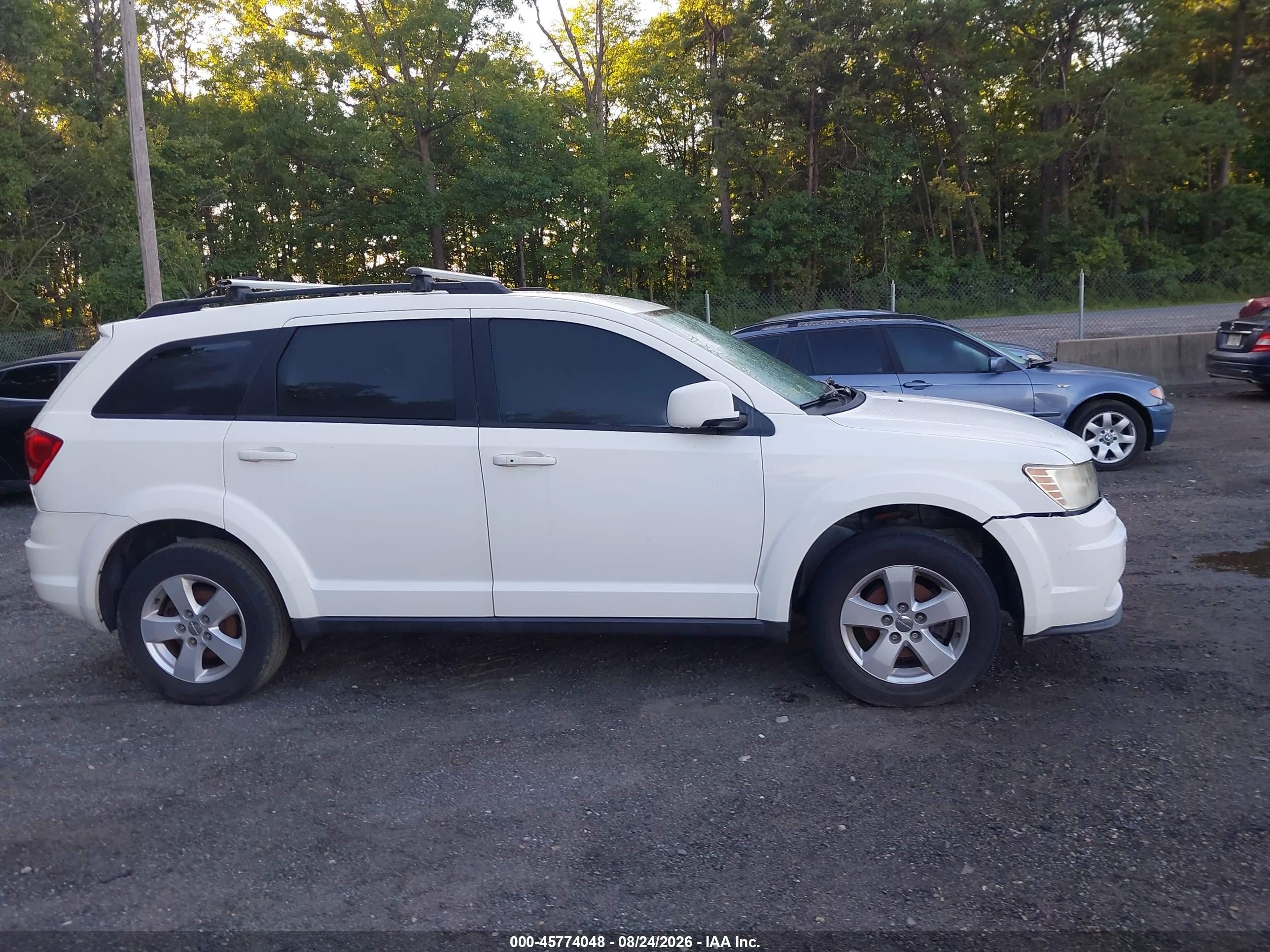 2011 Dodge Journey Mainstreet White vin: 3D4PG1FG0BT501693