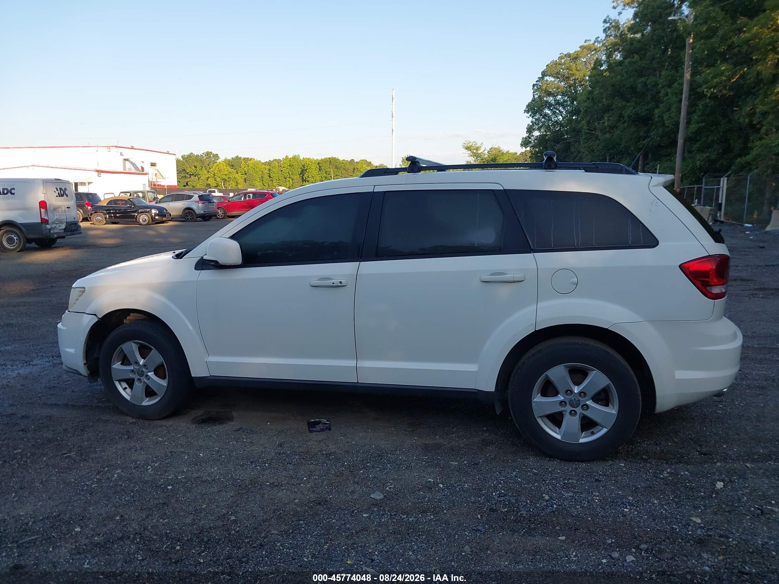 2011 Dodge Journey Mainstreet White vin: 3D4PG1FG0BT501693