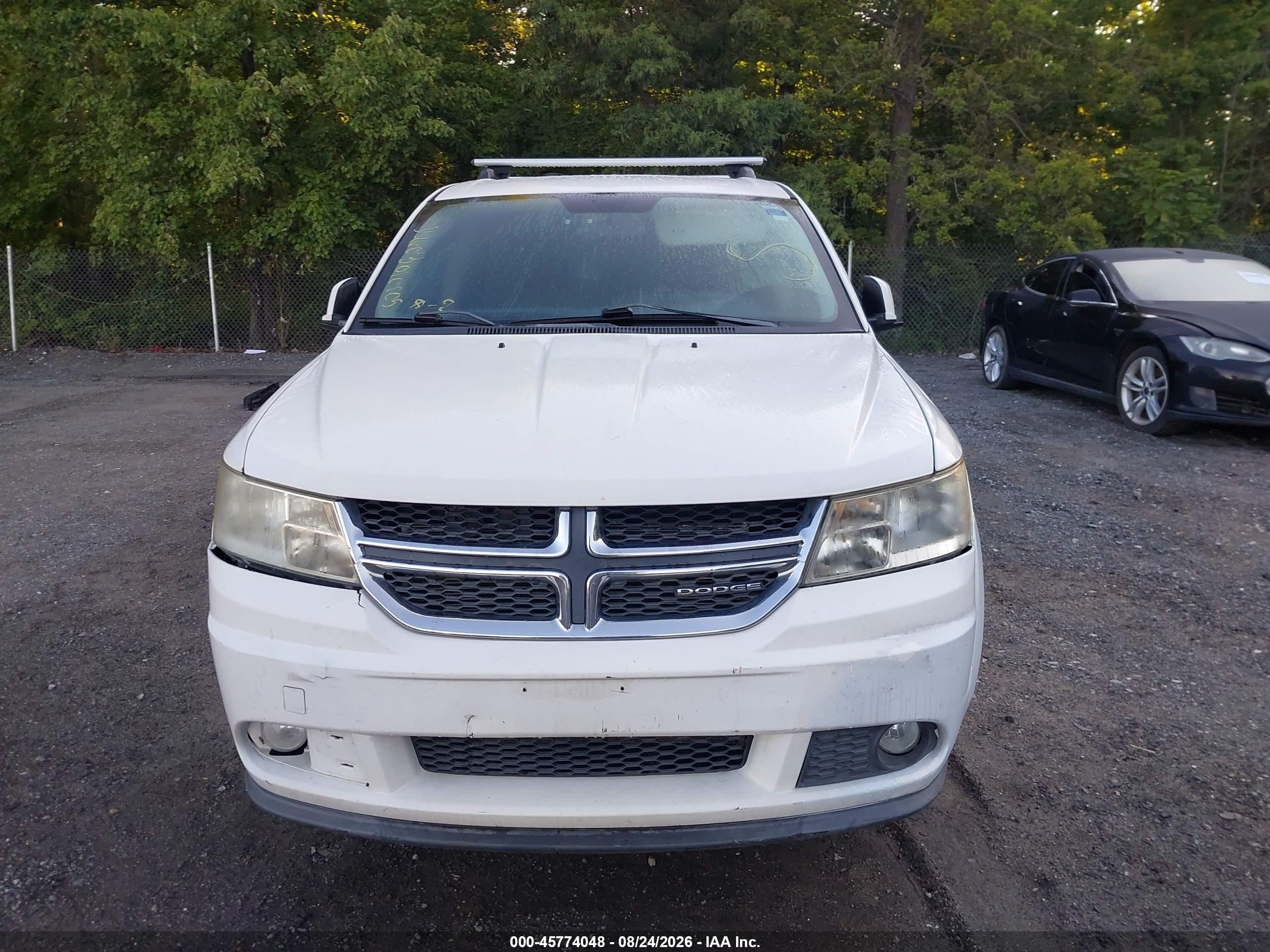 2011 Dodge Journey Mainstreet White vin: 3D4PG1FG0BT501693