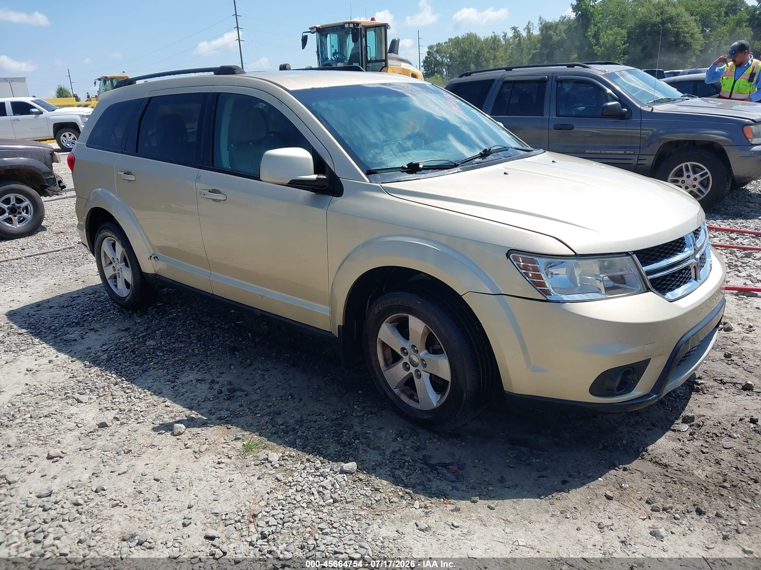 2011 Dodge Journey Mainstreet Gold vin: 3D4PG1FG0BT558170