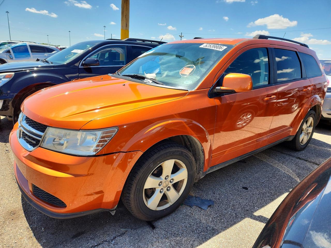 2011 Dodge Journey Mainstreet Orange vin: 3D4PG1FG3BT516334
