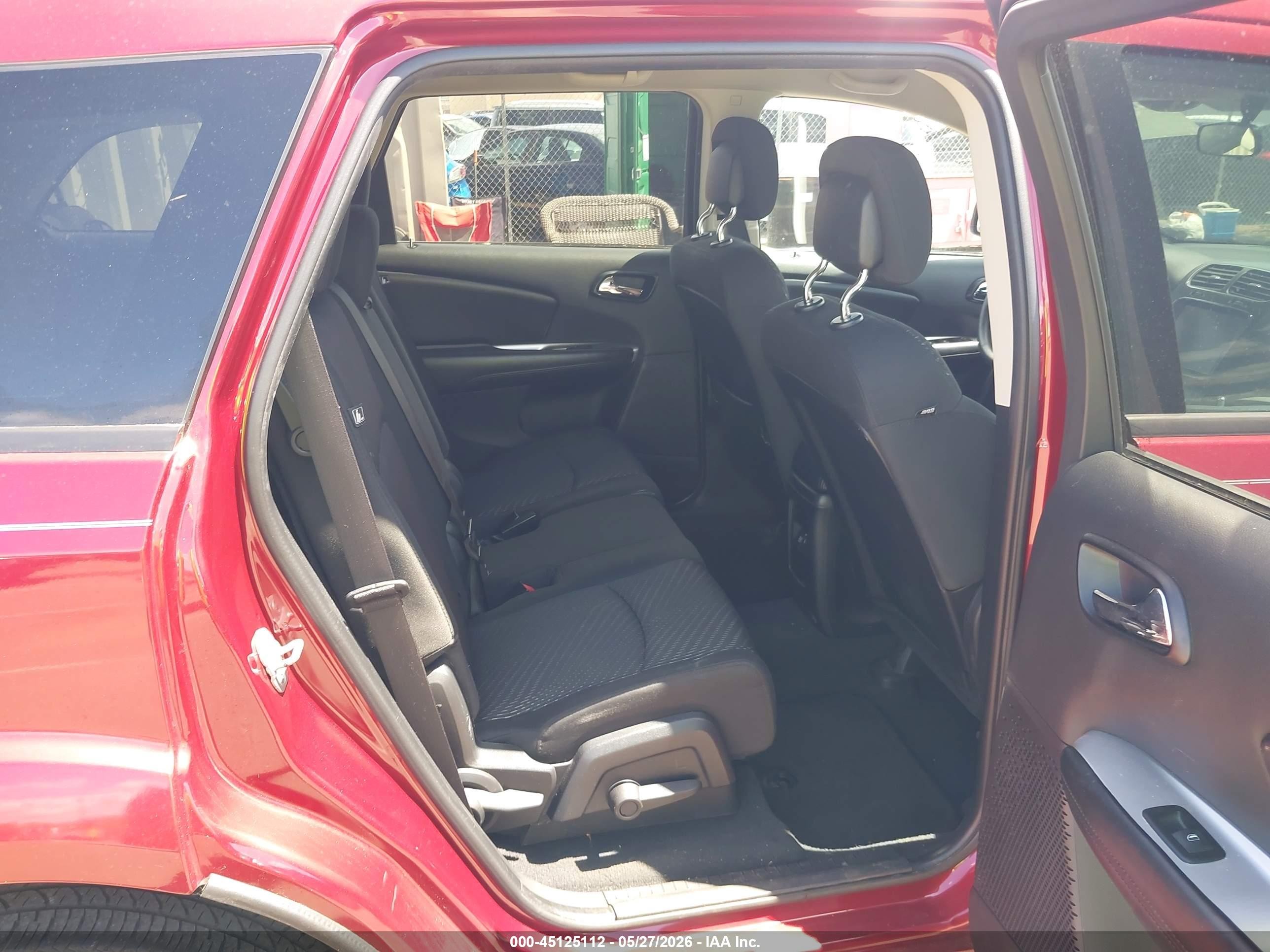 2011 Dodge Journey Mainstreet Red vin: 3D4PG1FG5BT501866
