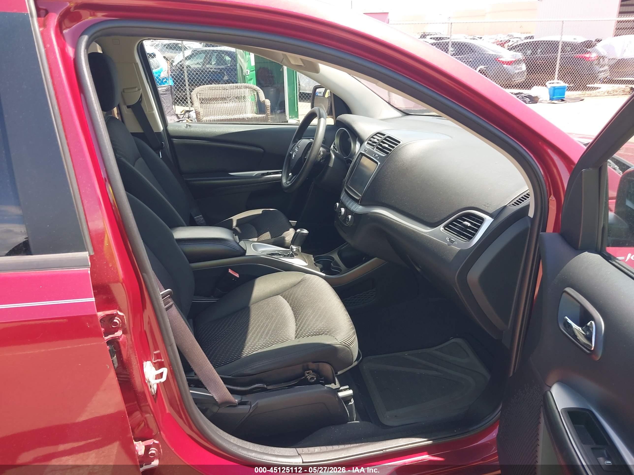 2011 Dodge Journey Mainstreet Red vin: 3D4PG1FG5BT501866