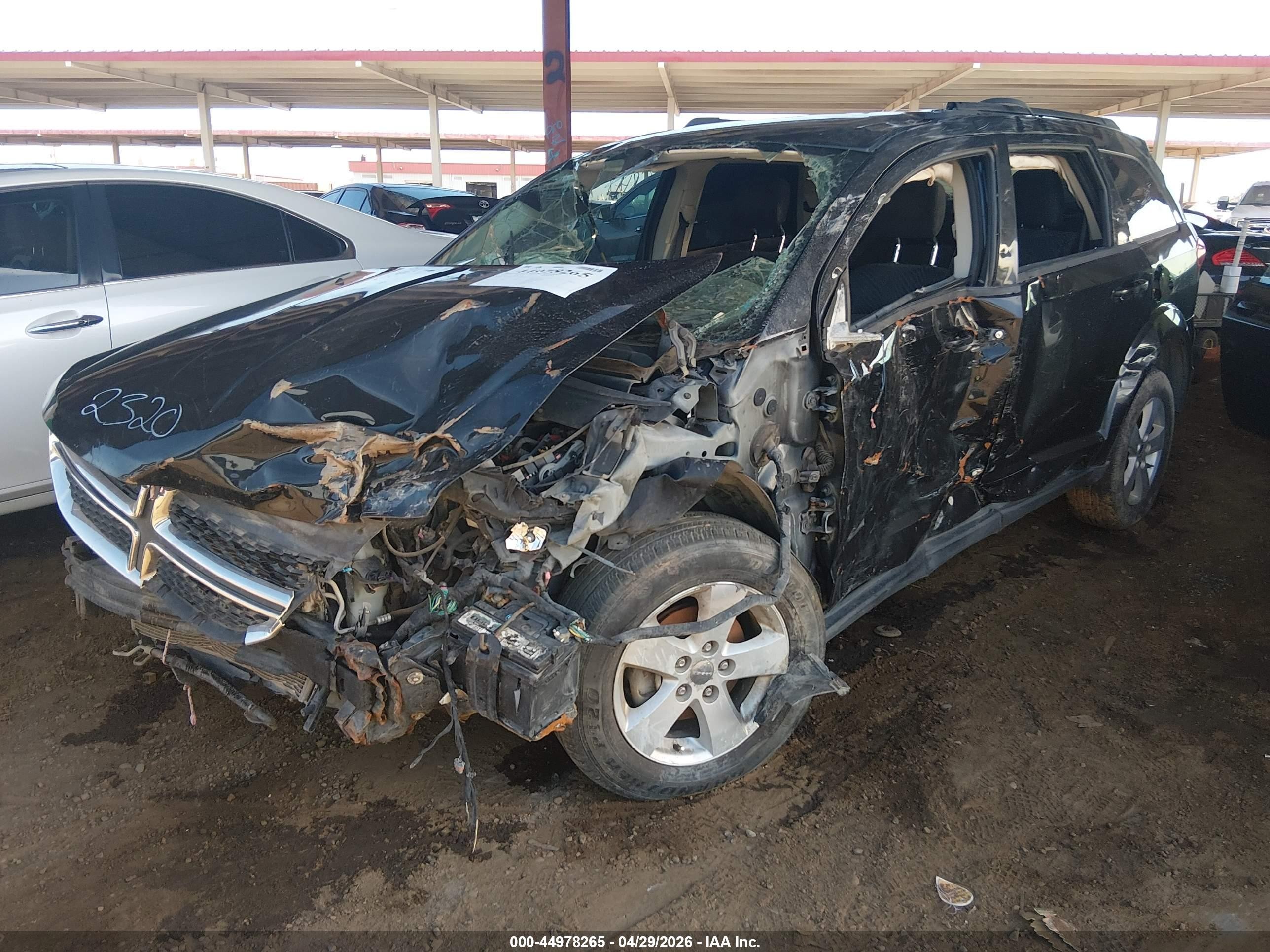 2011 Dodge Journey Mainstreet Black vin: 3D4PG1FG7BT552320