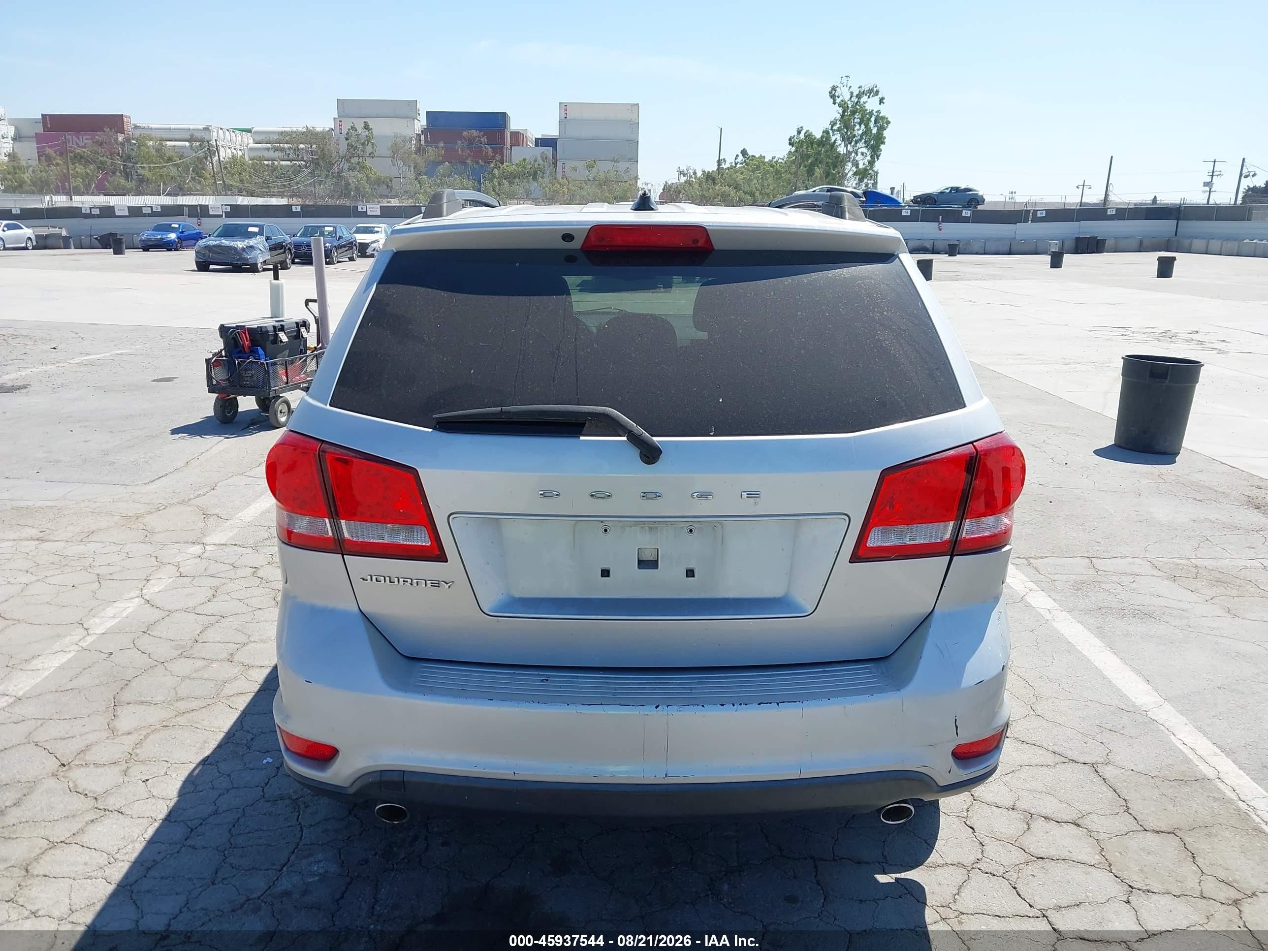 2011 Dodge Journey Mainstreet Silver vin: 3D4PG1FG9BT561536