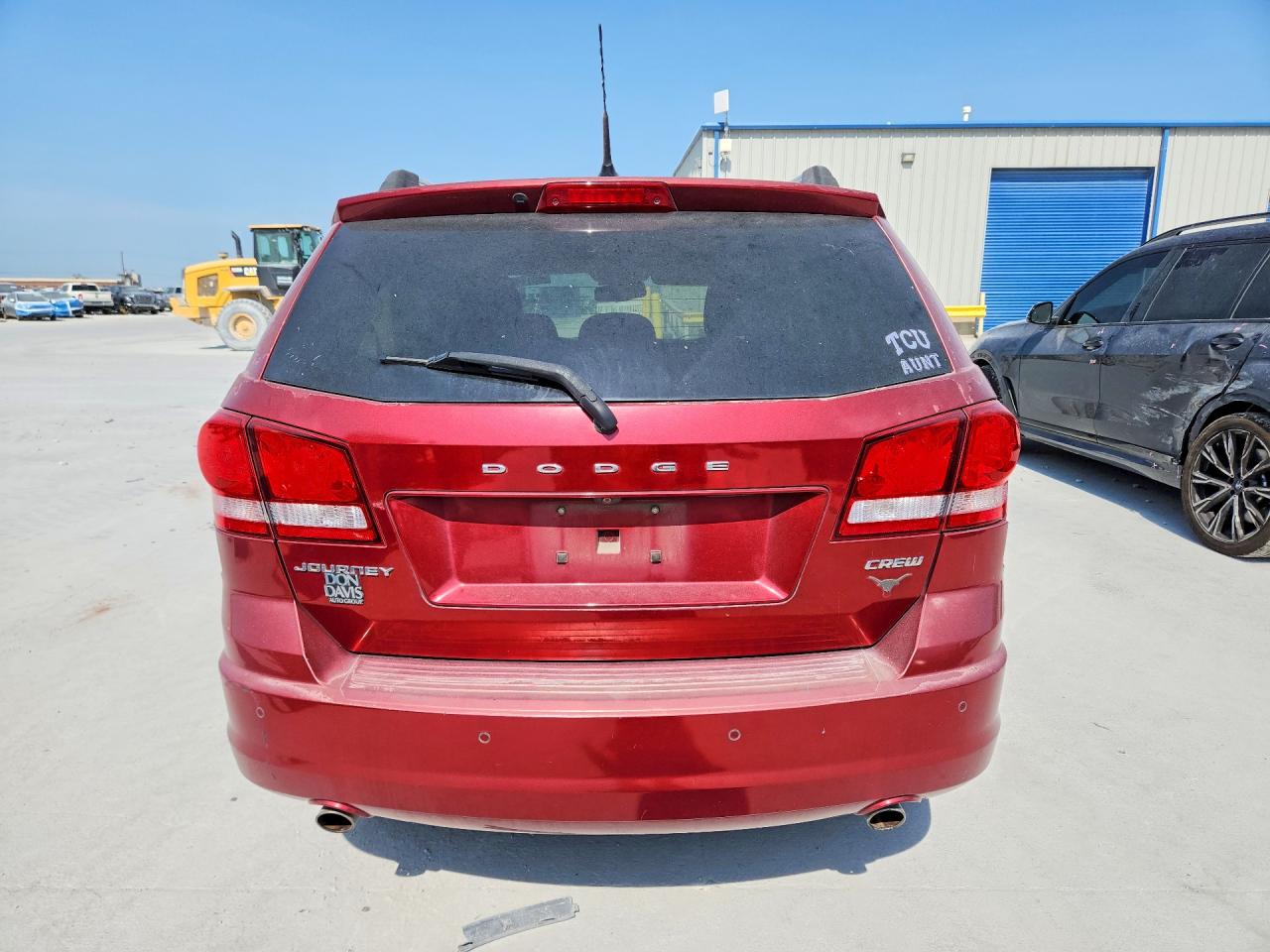 2011 Dodge Journey Crew Maroon vin: 3D4PG3FG0BT506520