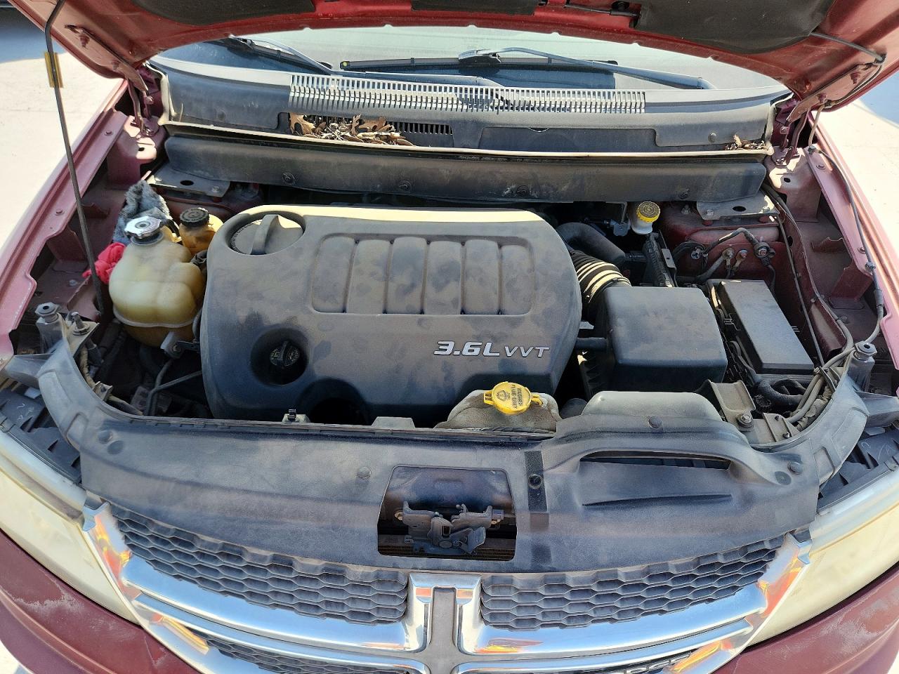 2011 Dodge Journey Crew Maroon vin: 3D4PG3FG0BT506520