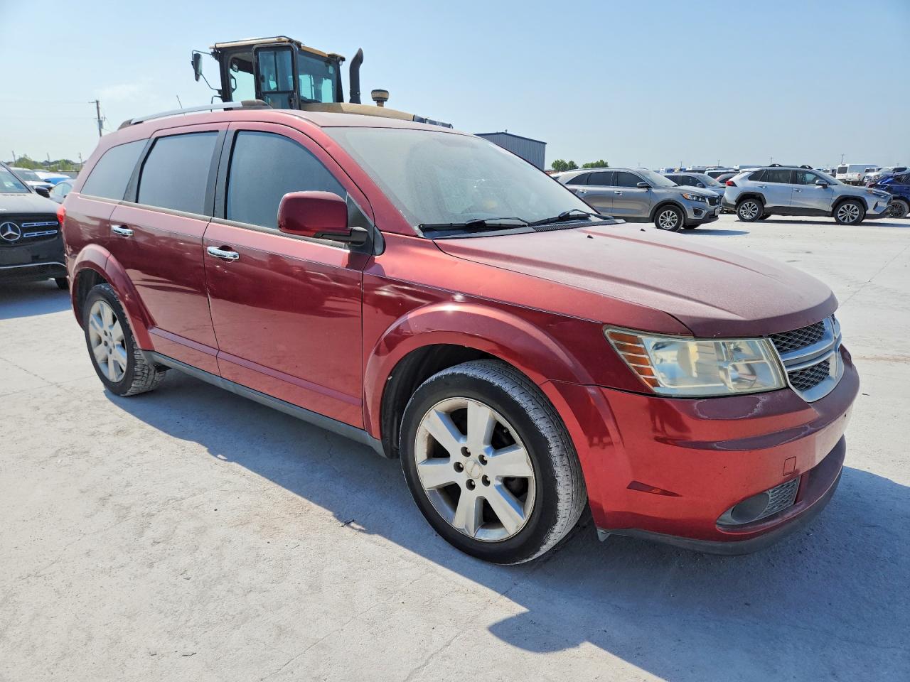 2011 Dodge Journey Crew Maroon vin: 3D4PG3FG0BT506520