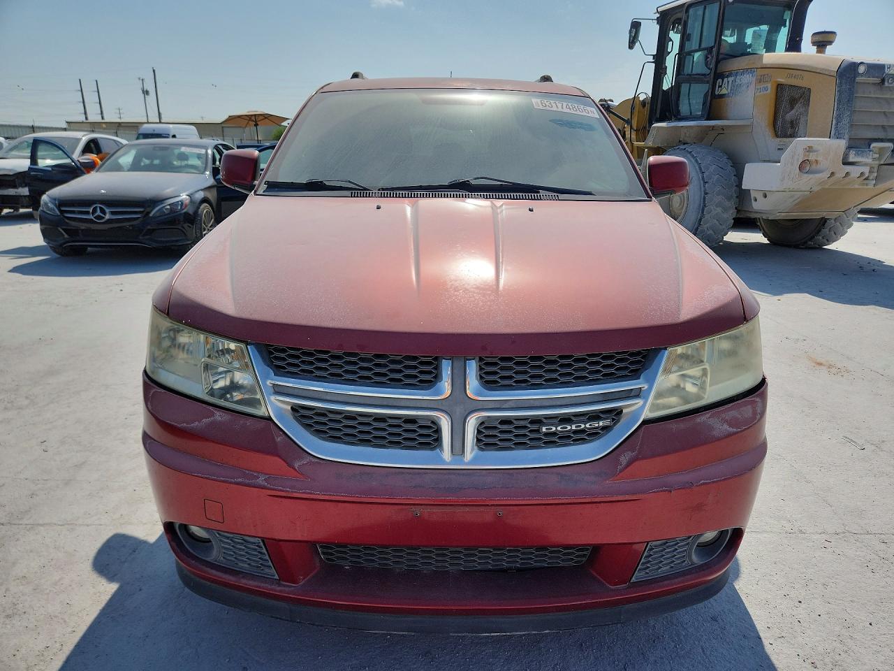 2011 Dodge Journey Crew Maroon vin: 3D4PG3FG0BT506520