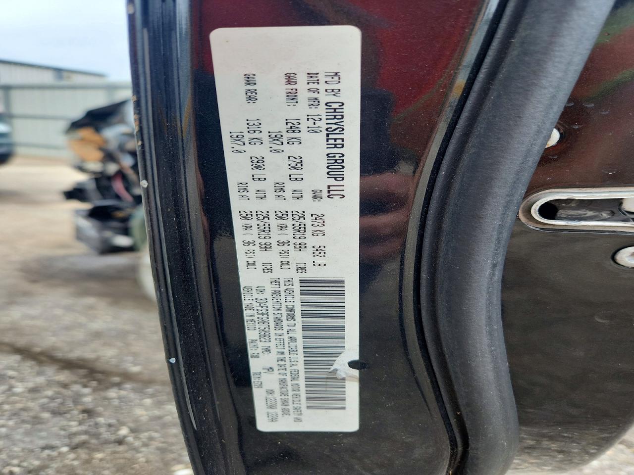 2011 Dodge Journey Crew Black vin: 3D4PG3FG0BT509823