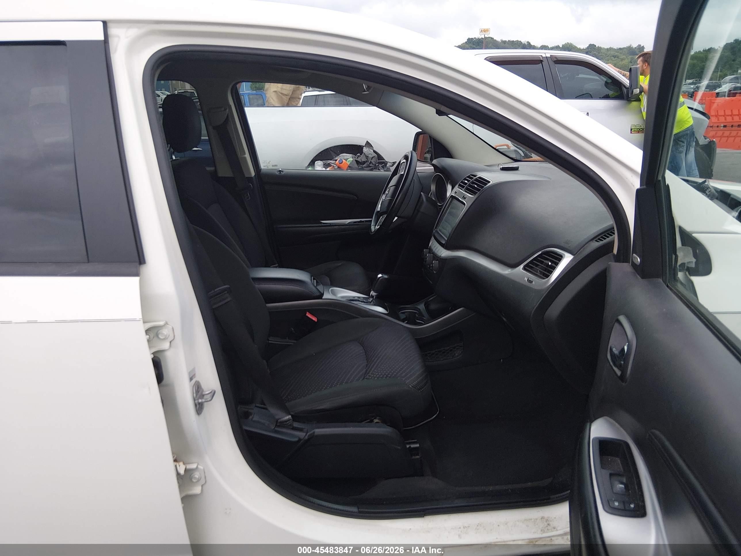2011 Dodge Journey Crew White vin: 3D4PG3FG5BT515570