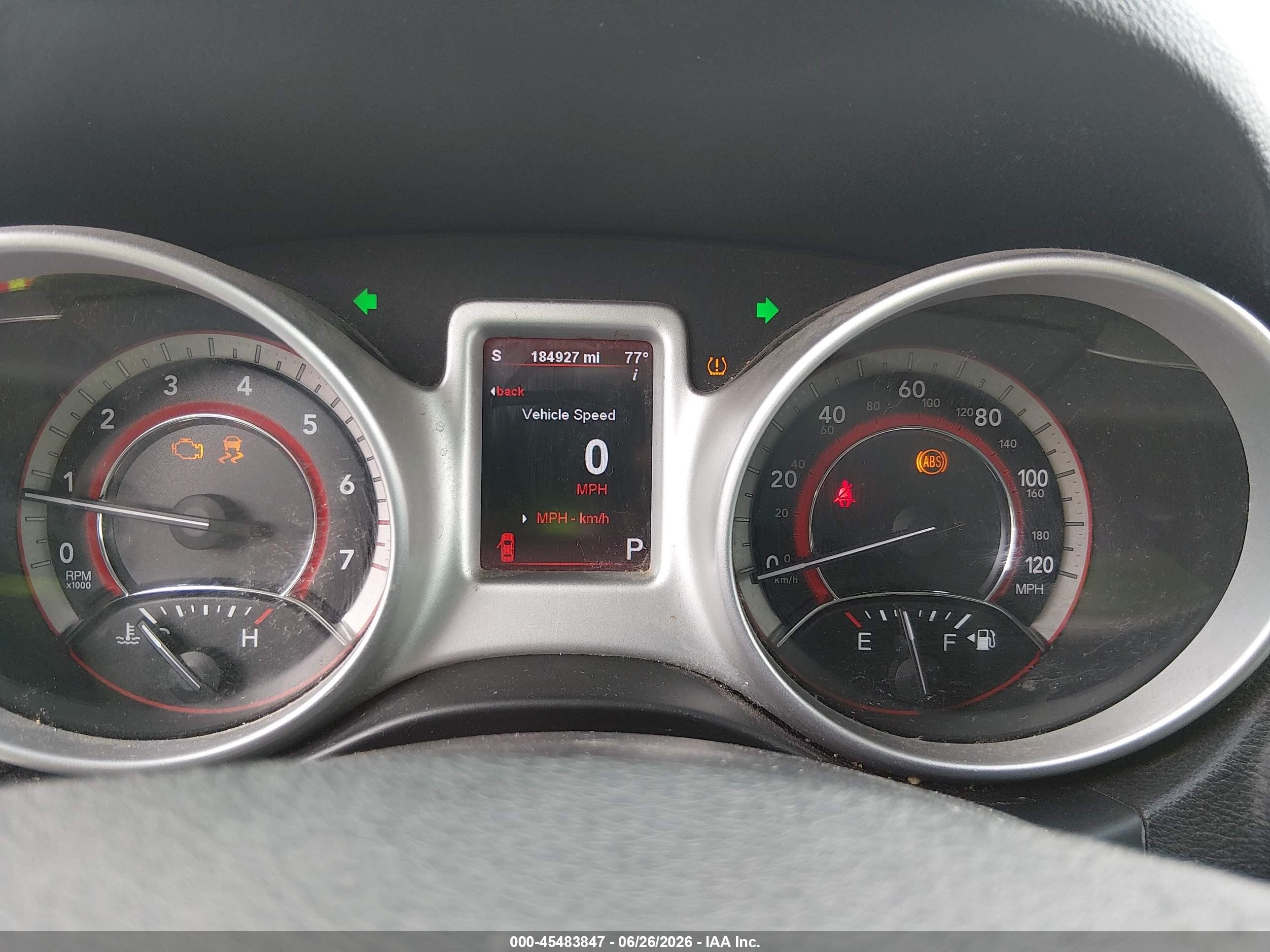 2011 Dodge Journey Crew White vin: 3D4PG3FG5BT515570
