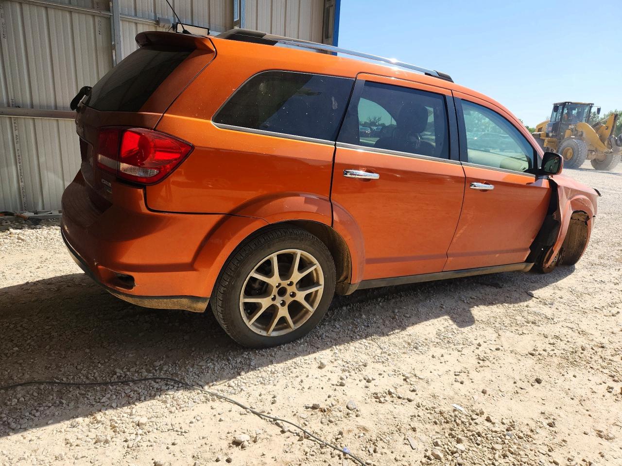 2011 Dodge Journey Crew Orange vin: 3D4PG3FG5BT540839