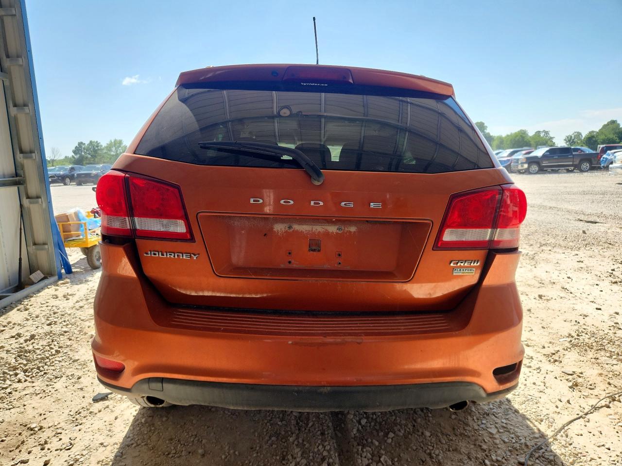 2011 Dodge Journey Crew Orange vin: 3D4PG3FG5BT540839