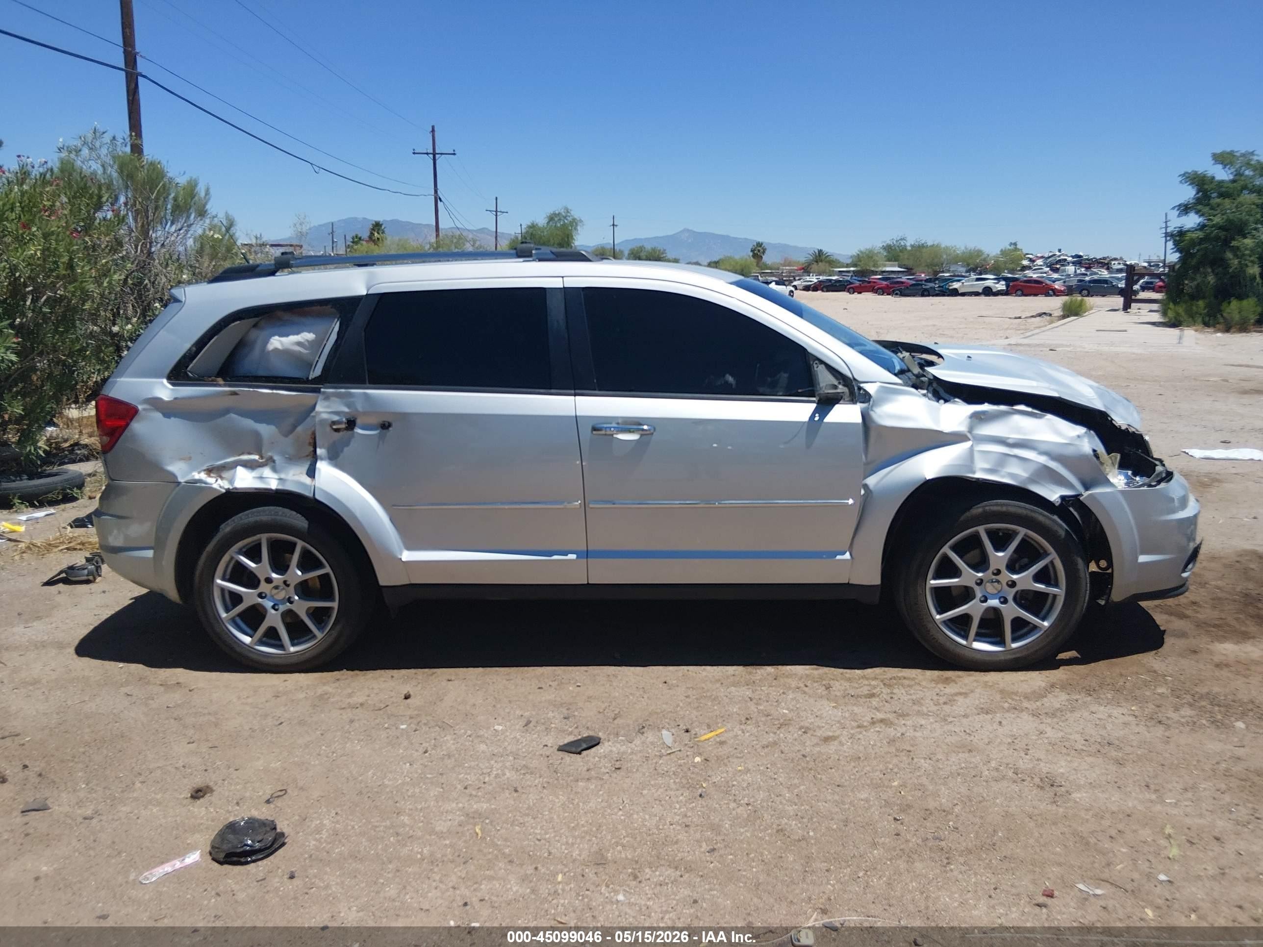 2011 Dodge Journey Crew Silver vin: 3D4PG3FG8BT511755
