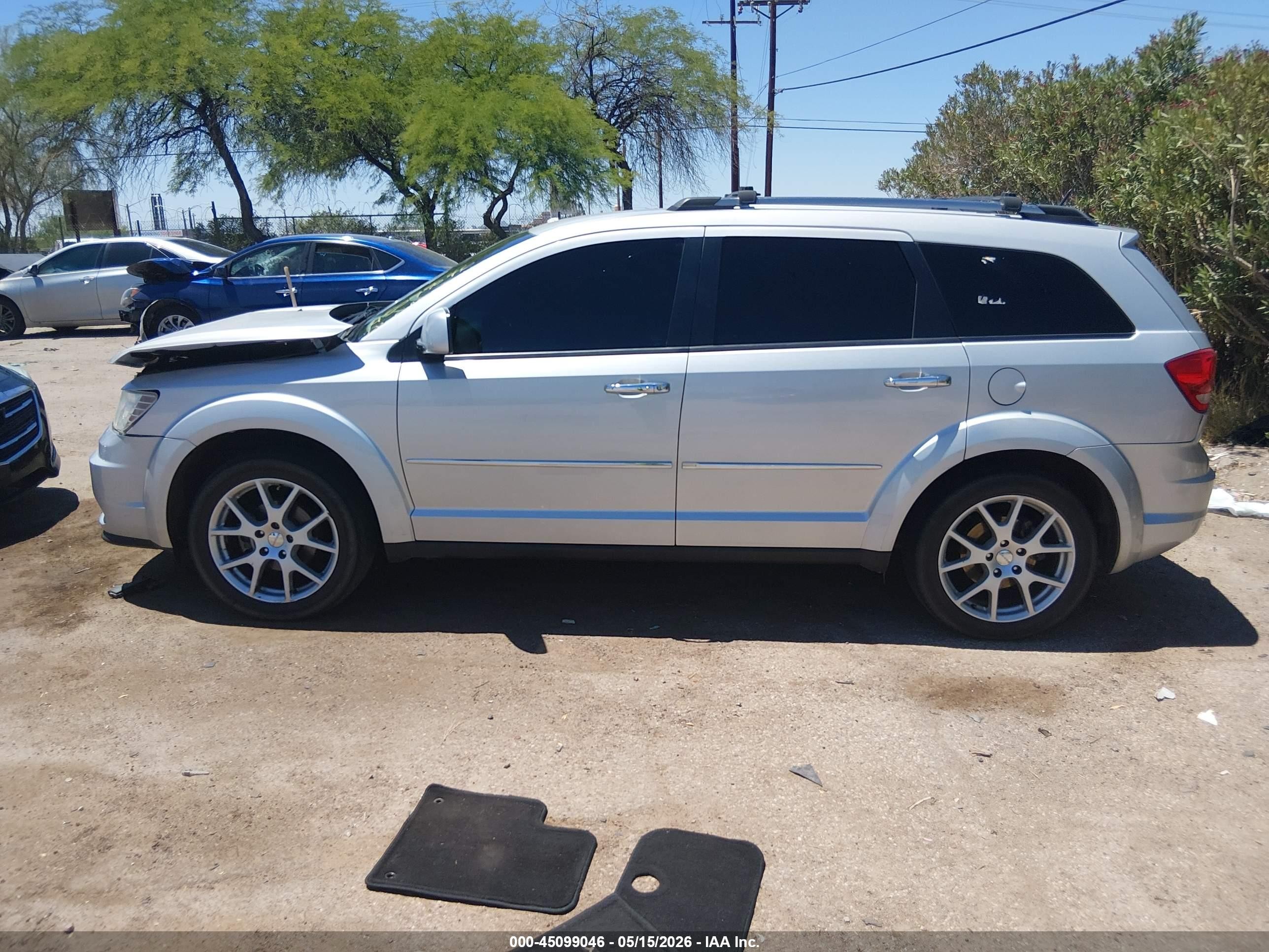 2011 Dodge Journey Crew Silver vin: 3D4PG3FG8BT511755
