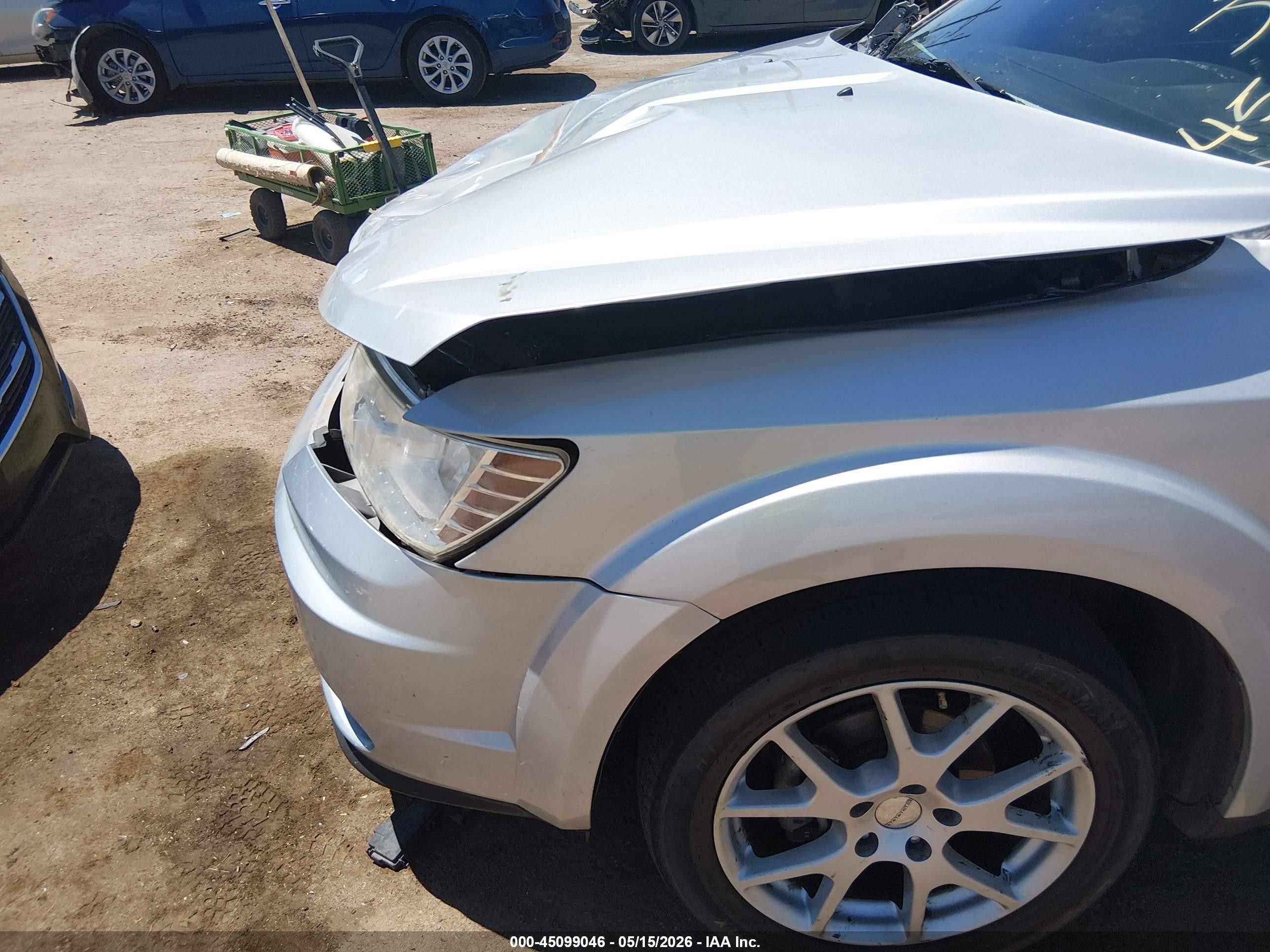 2011 Dodge Journey Crew Silver vin: 3D4PG3FG8BT511755