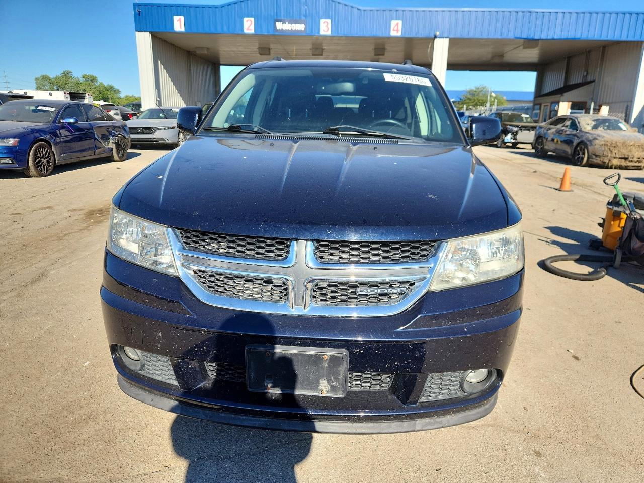 2011 Dodge Journey Crew Синий vin: 3D4PG3FG8BT516650