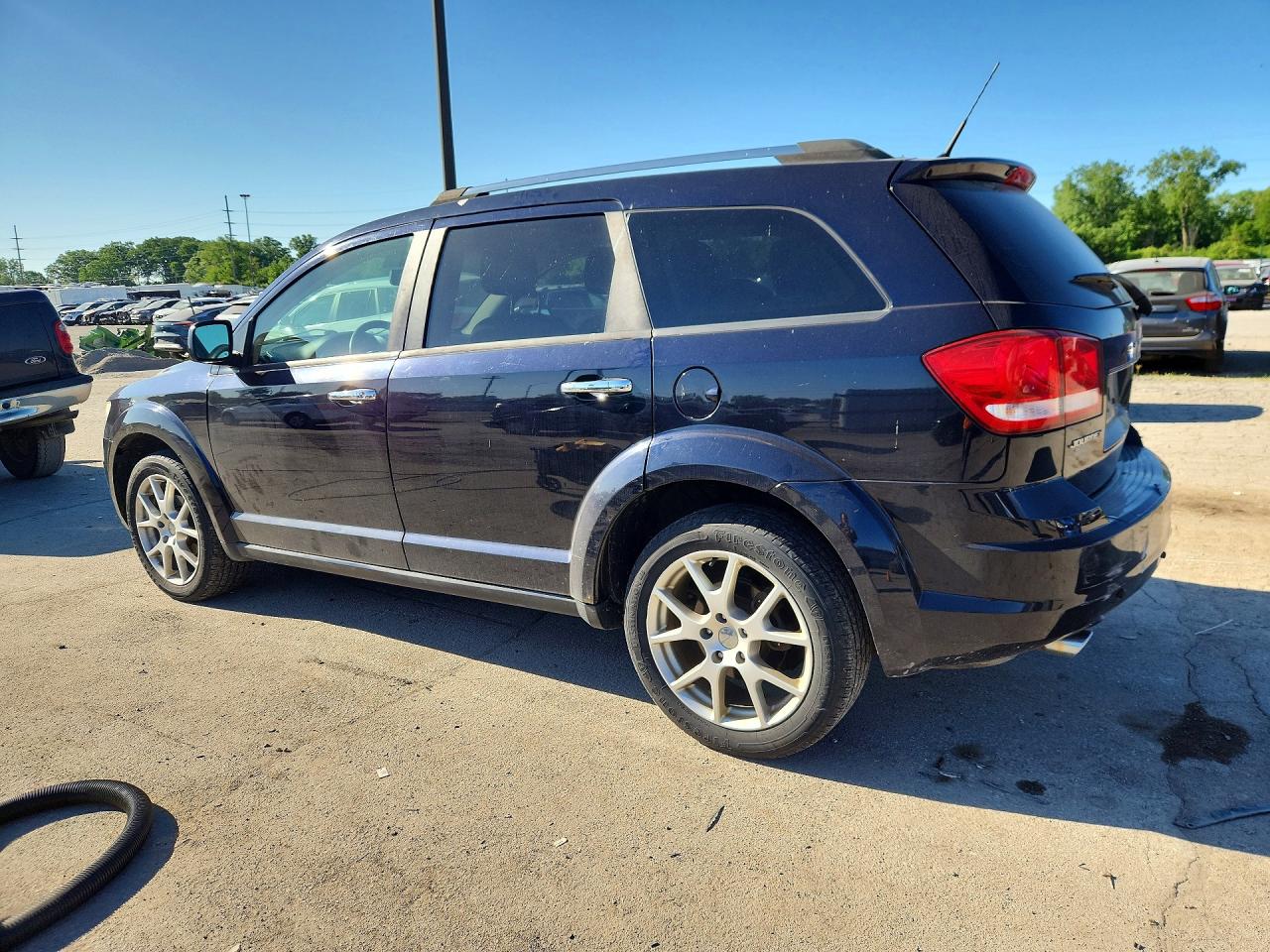 2011 Dodge Journey Crew Синий vin: 3D4PG3FG8BT516650